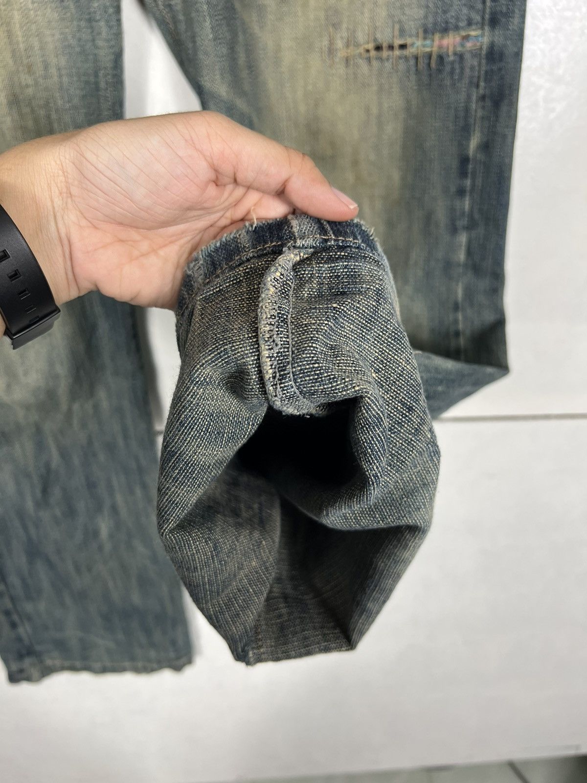 Japanese Brand 🔥 XTAHU GAPO NOK JEANS Size US 34 / EU 50 - 11 Thumbnail