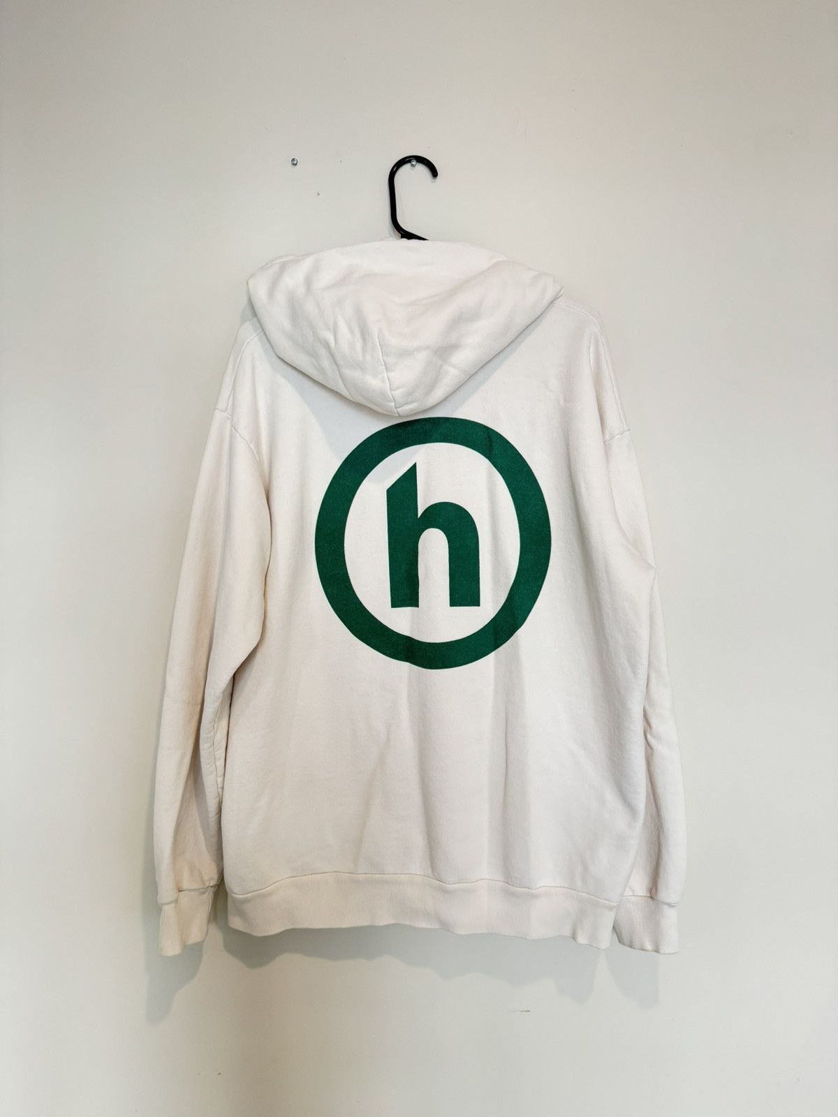 Green Classic Logo White/Cream Hidden NY Hoodie