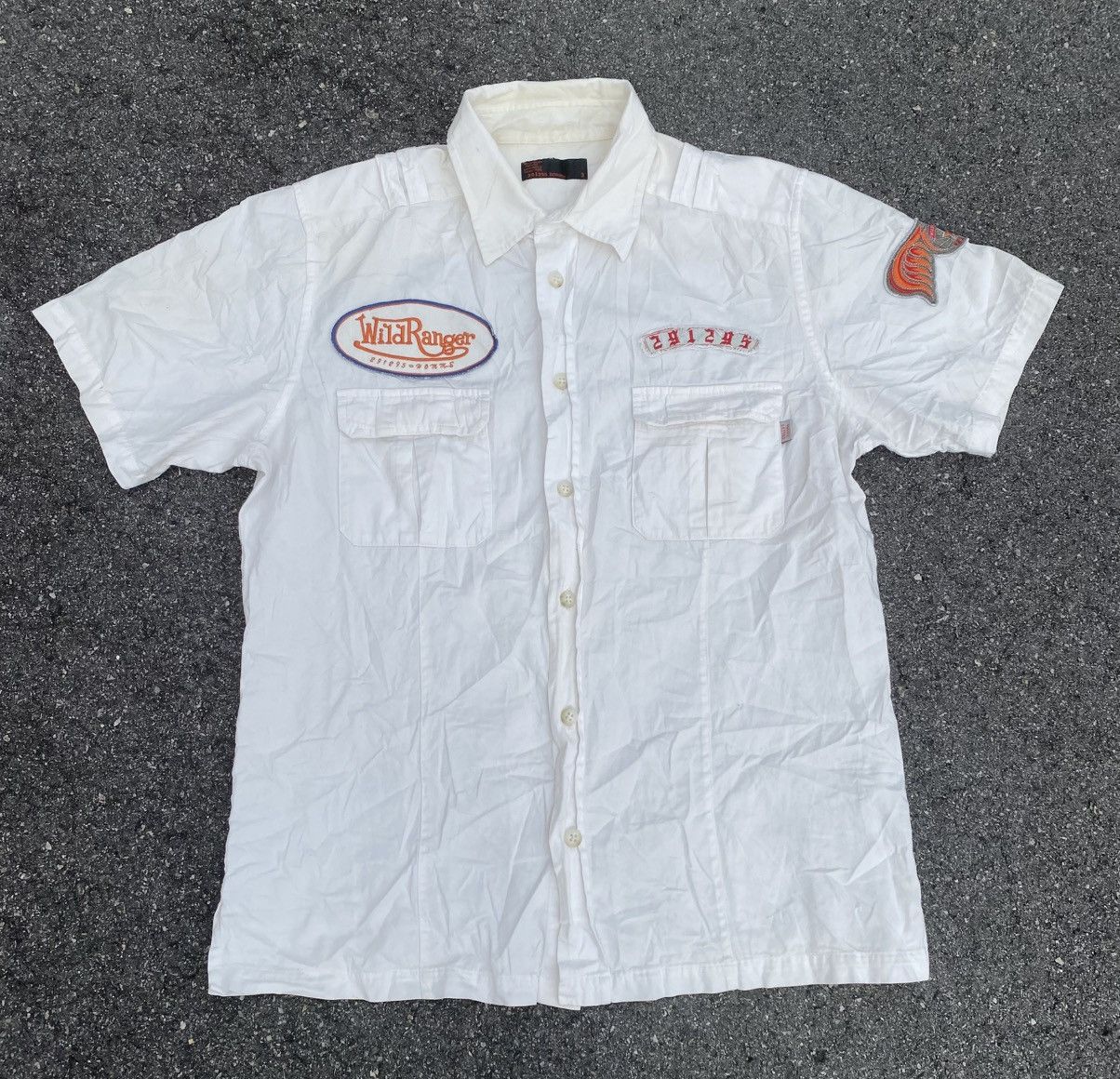 Japanese Brand × Von Dutch 291295 homme work shirt Size US M / EU 48-50 / 2 - 1 Thumbnail