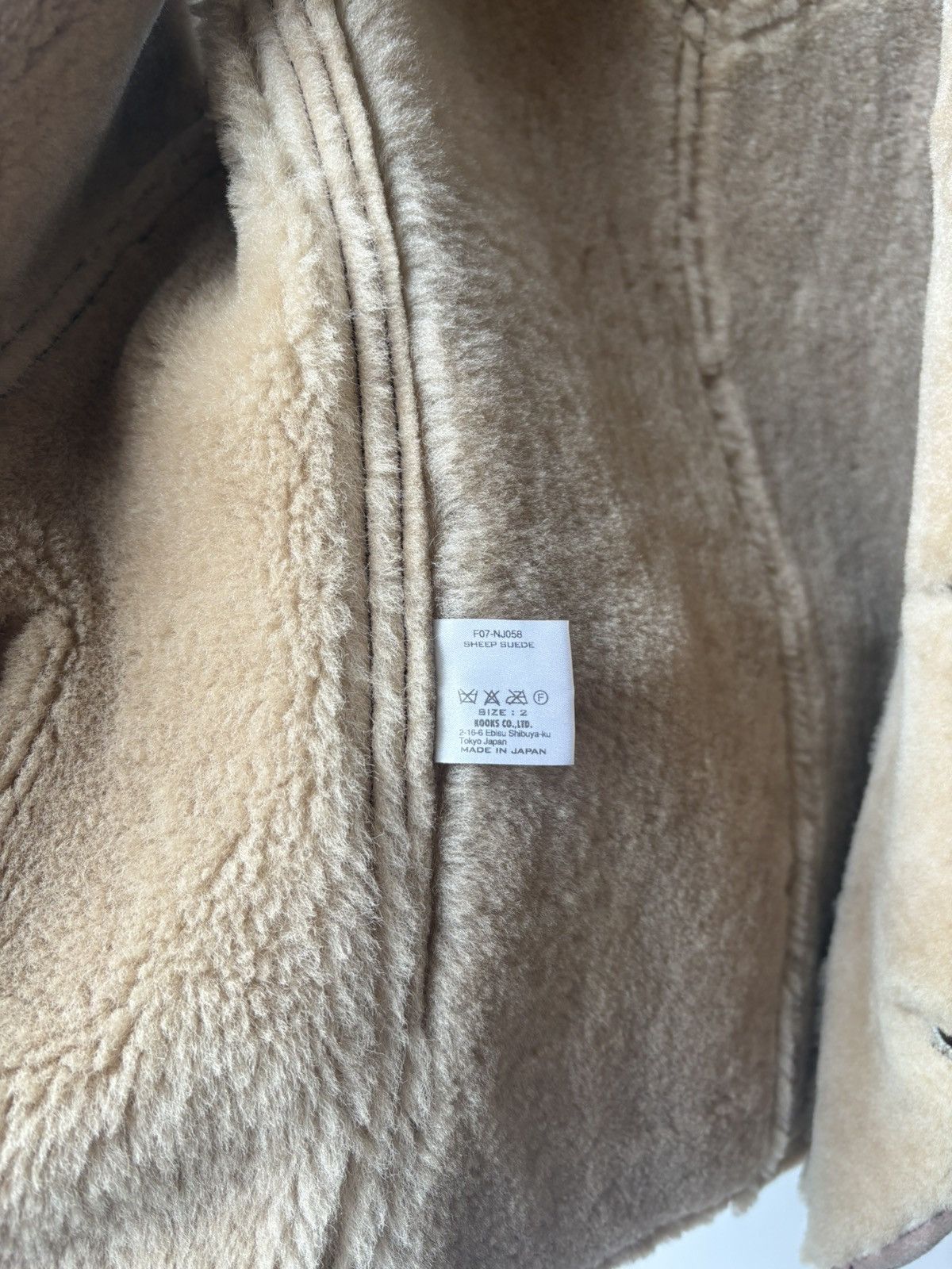 Number (N)ine Number Nine AW07 "LGM" Sheepskin Shearling Vest Size US M / EU 48-50 / 2 - 6 Thumbnail