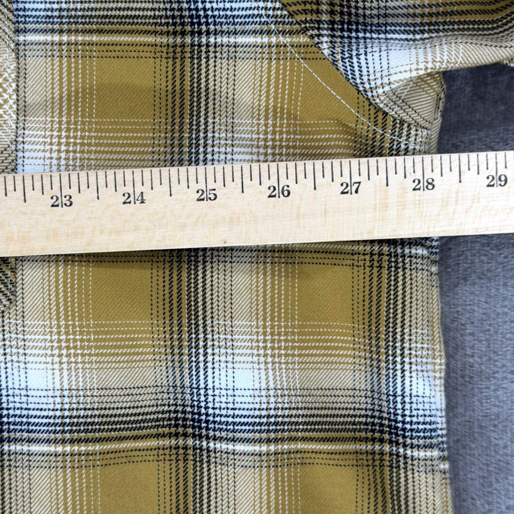 Vintage Dixxon Flannel Company The Sutter Plaid Shirt Men 3X Mustard Yellow D-Tech Blend Shirt Size US XXL / EU 58 / 5 - 6 Thumbnail