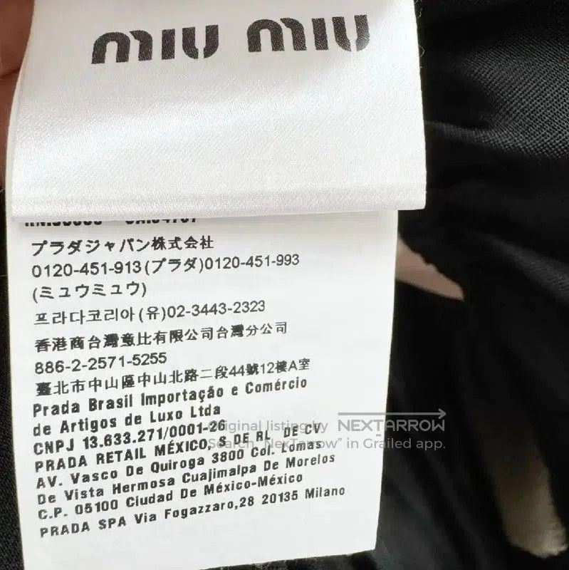 Miu Miu Miu Miu White Silk Long Sleeve Dress . Size M / US 6-8 / IT 42-44 - 6 Thumbnail