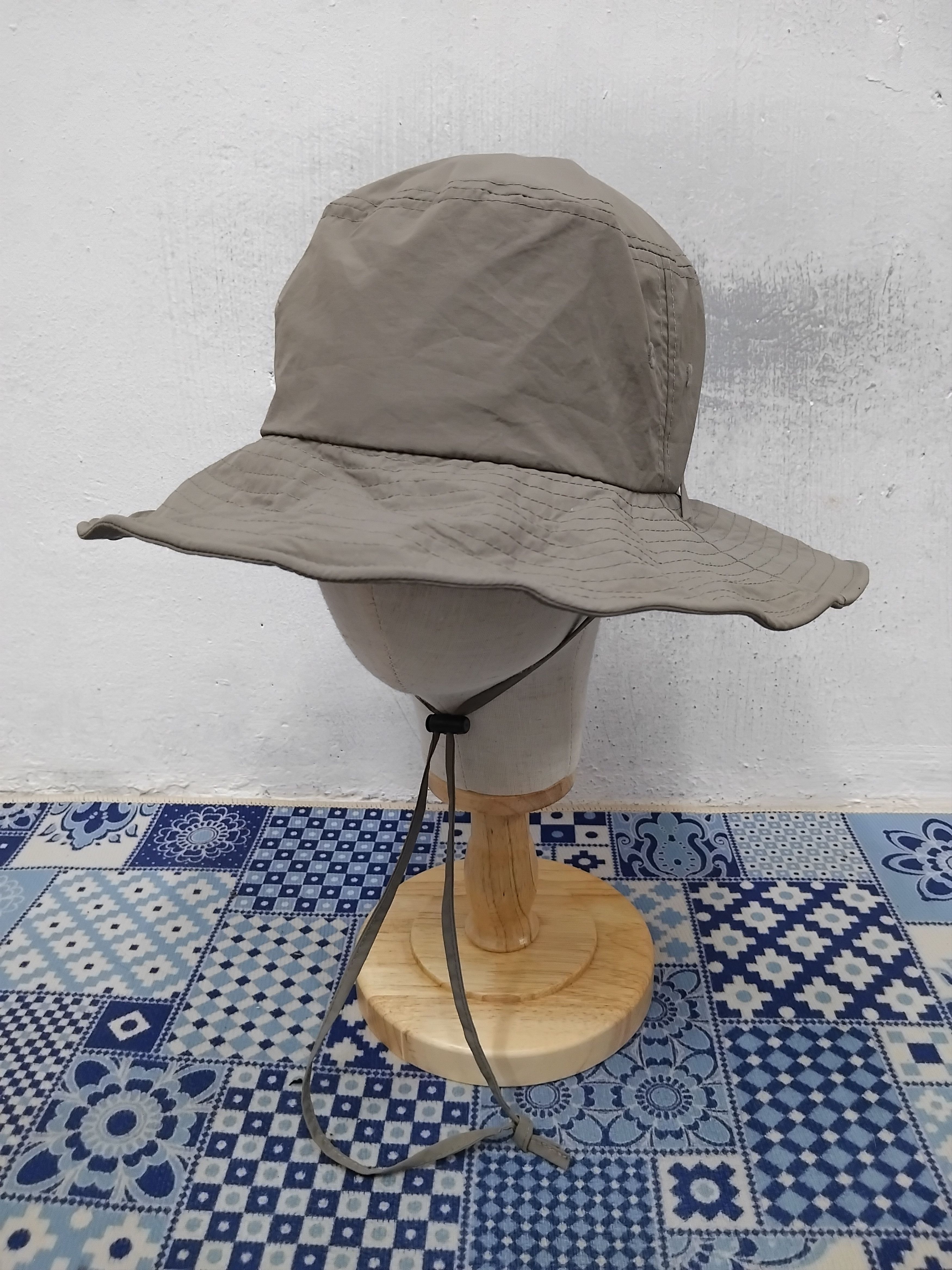 Japanese Brand Unbranded grey colour streetwear hunter hat Size 38 - 3 Thumbnail