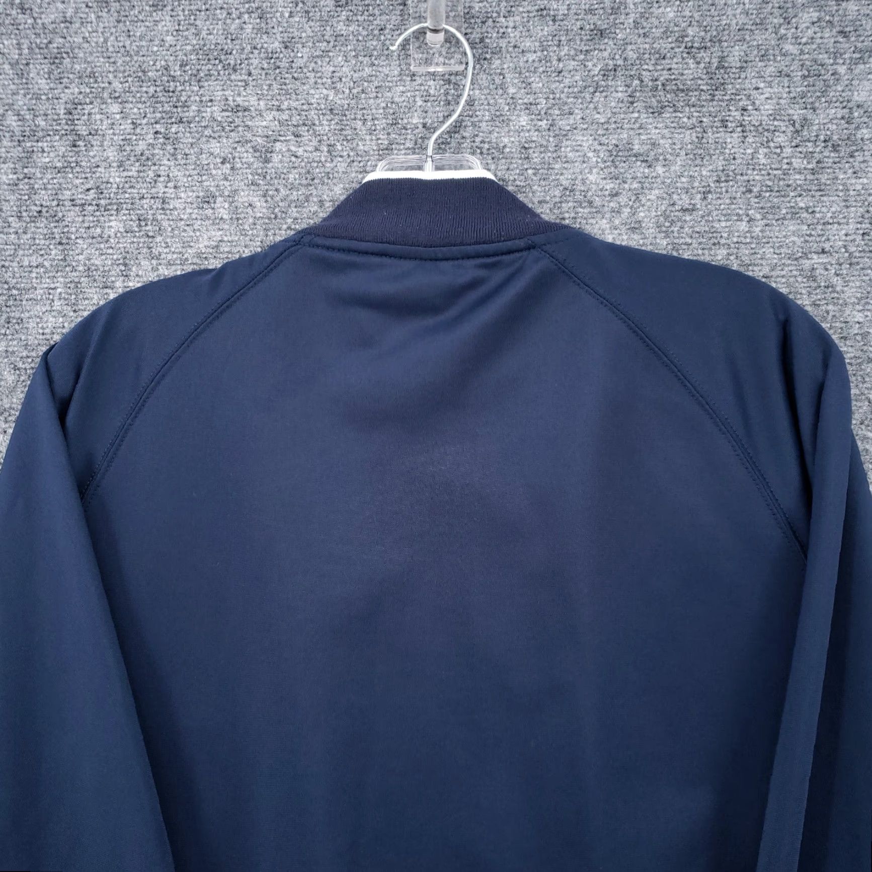 Reebok Reebok Jacket Men L Large Blue Track Full Zip Long Sleeve Soft Sports Activewear Size US L / EU 52-54 / 3 - 6 Thumbnail