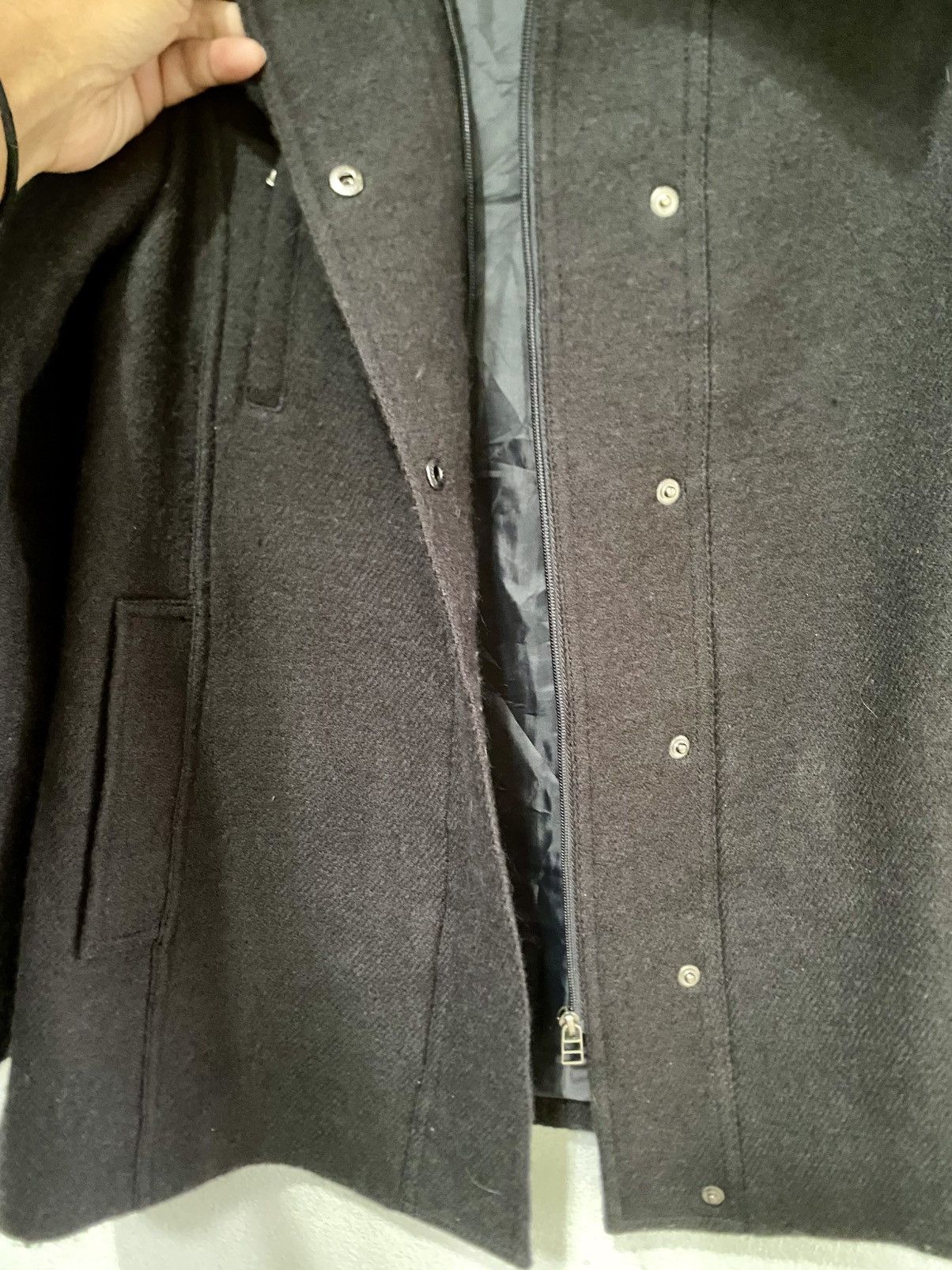 Japanese Brand Georges Rech Wool Jacket Zip Up Size M / US 6-8 / IT 42-44 - 6 Thumbnail