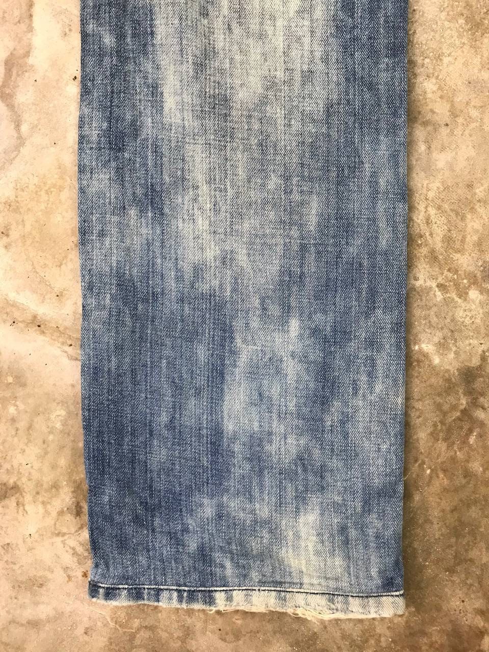 Diesel Black Gold Vintage Distressed Denim Diesel Rare Design Size US 32 / EU 48 - 9 Thumbnail