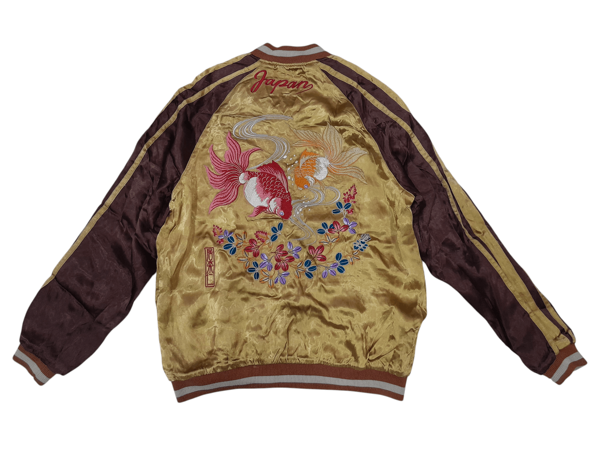 IOLANI Iolani Sukajan Japan Embroidered Jacket (F448) Size US L / EU 52-54 / 3 - 1 Thumbnail