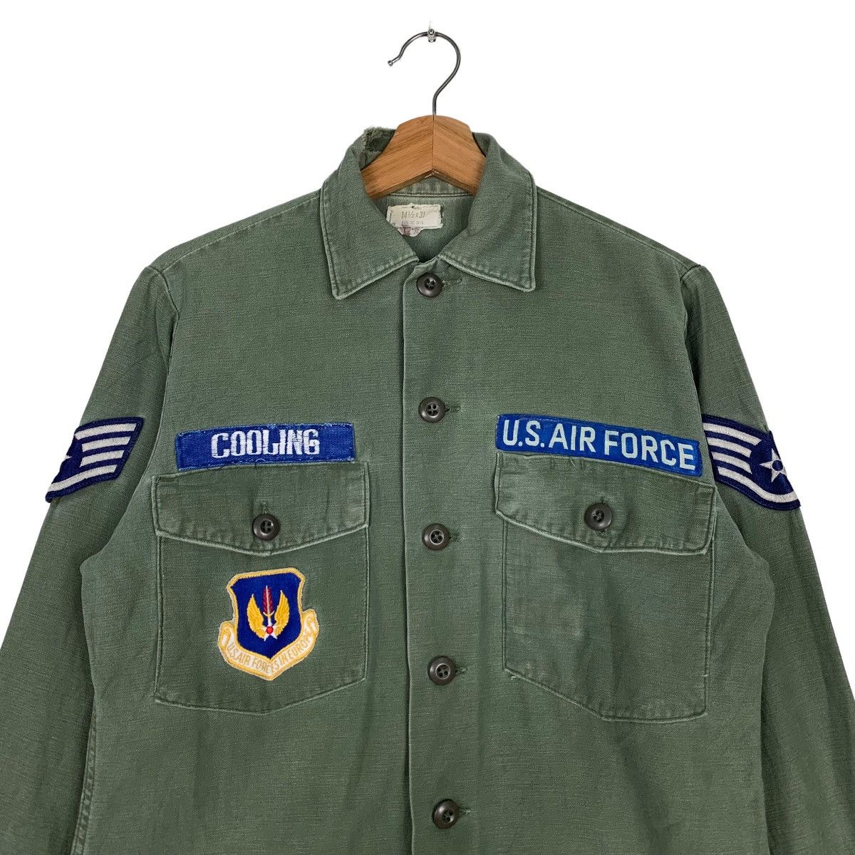 Vintage U.S. AIR FORCE Uniform Field Jacket #0088-C6 Size US M / EU 48-50 / 2 - 3 Thumbnail