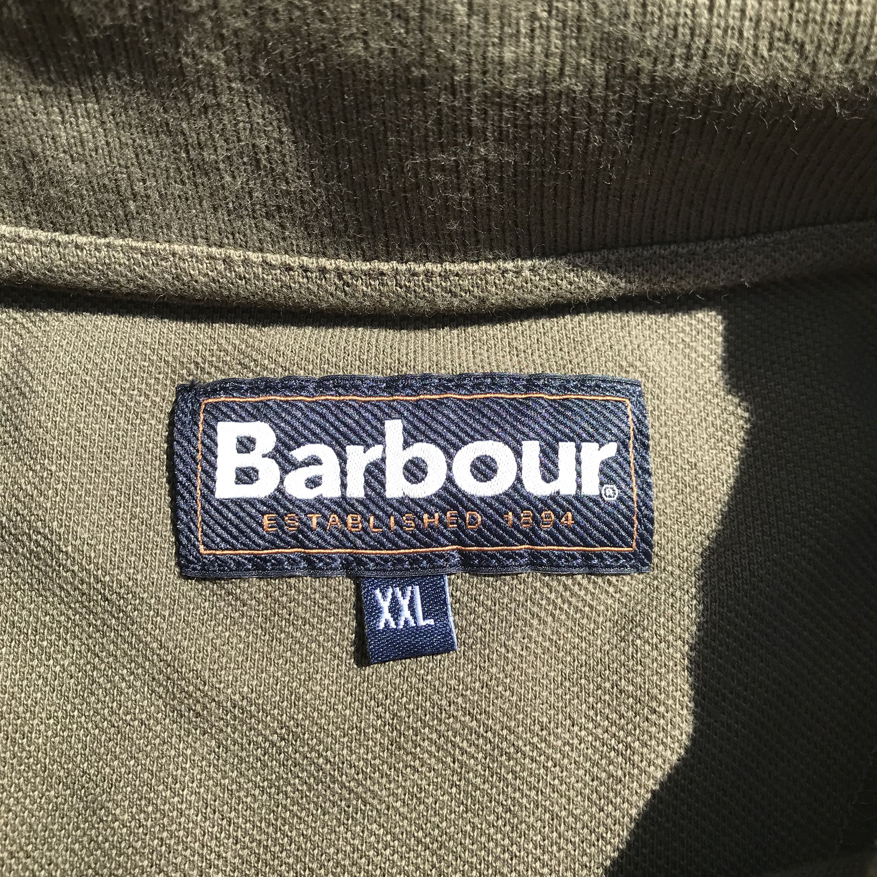 Barbour Barbour Green Olive Polo Shirt Made in Portugal Size US XXL / EU 58 / 5 - 4 Thumbnail