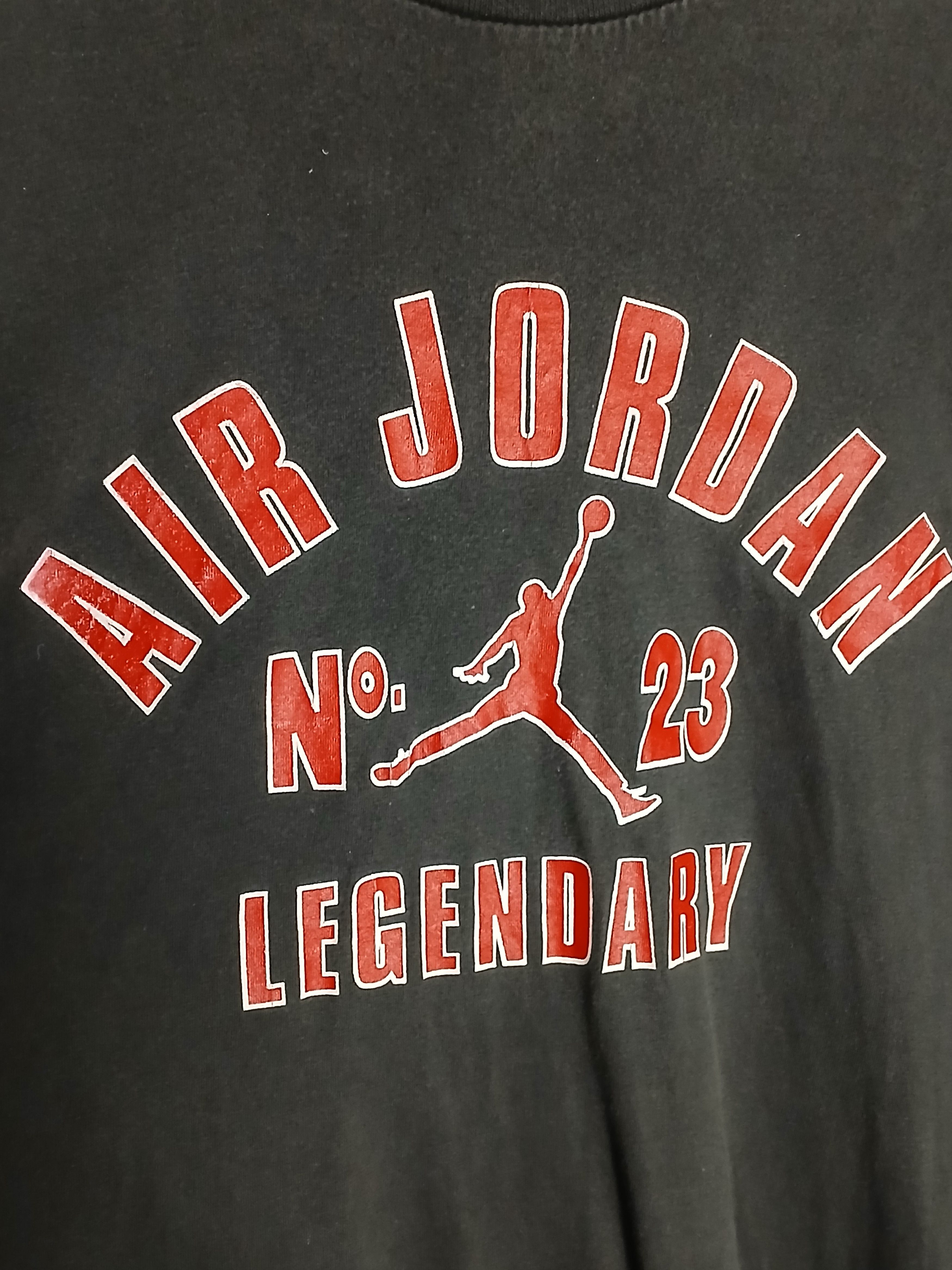 Jordan Brand Vintage Nike Air Jordan T-Shirt Size US XL / EU 56 / 4 - 4 Thumbnail