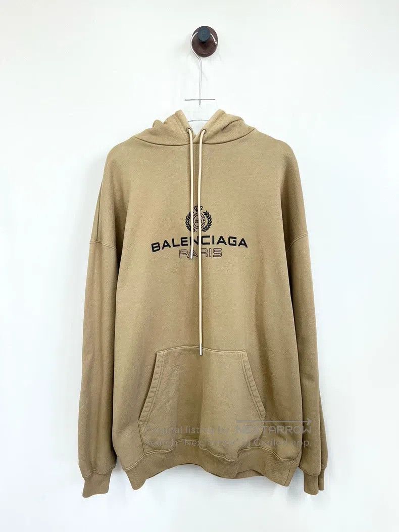 Balenciaga Balenciaga Ear of wheat logo letter print hooded solid col Size US XS / EU 42 / 0 - 1 Thumbnail