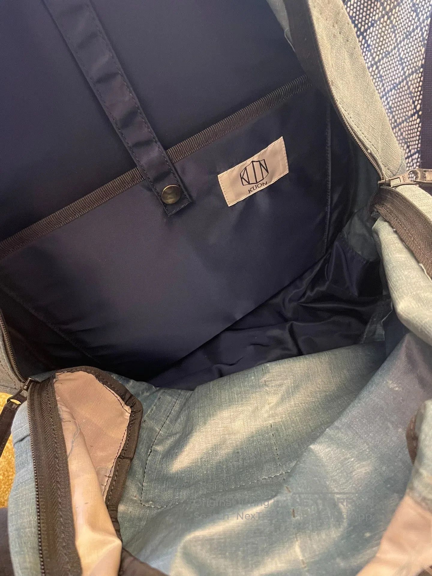KUON Kuon Boro Patchwork Backpack. Size ONE SIZE - 6 Thumbnail