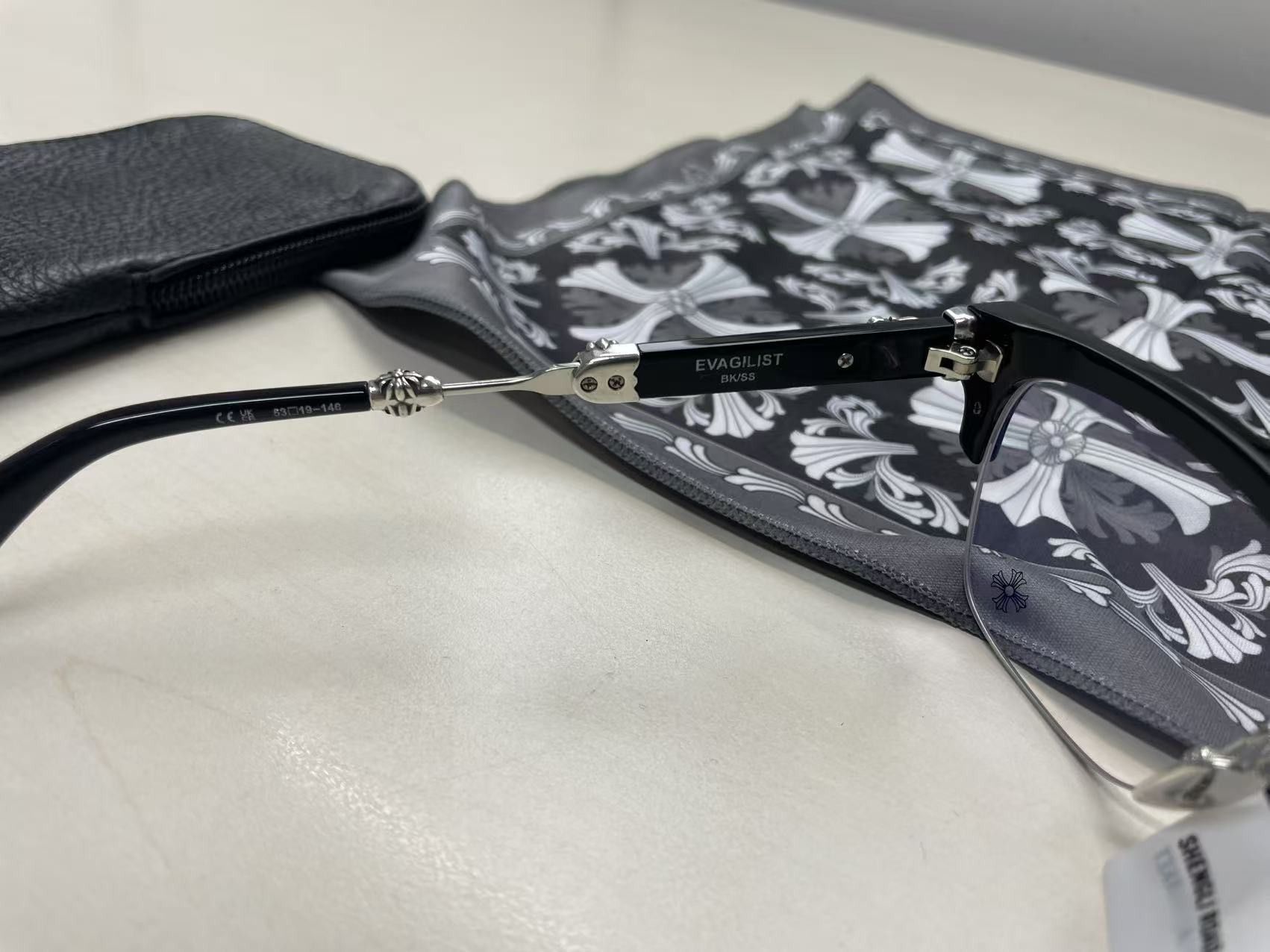 Chrome Hearts Chrome Hearts Evagilist Glasses Frame Size ONE SIZE - 13 Thumbnail