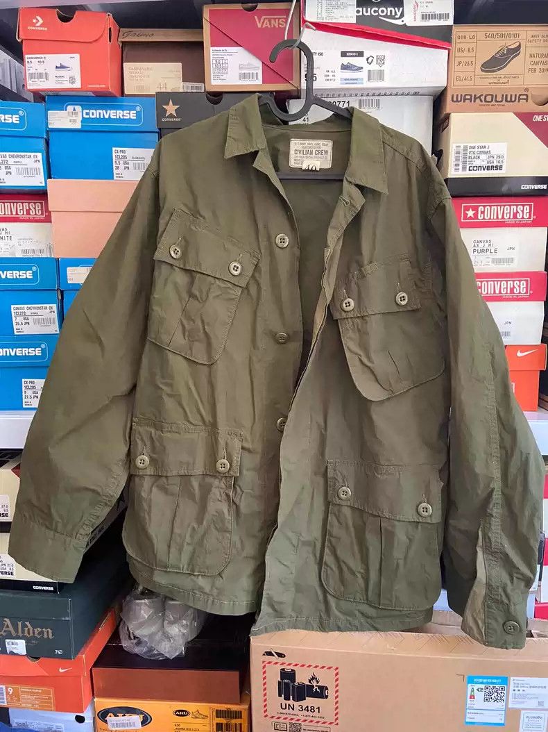 Freewheelers jungle fatigues tropical jacket