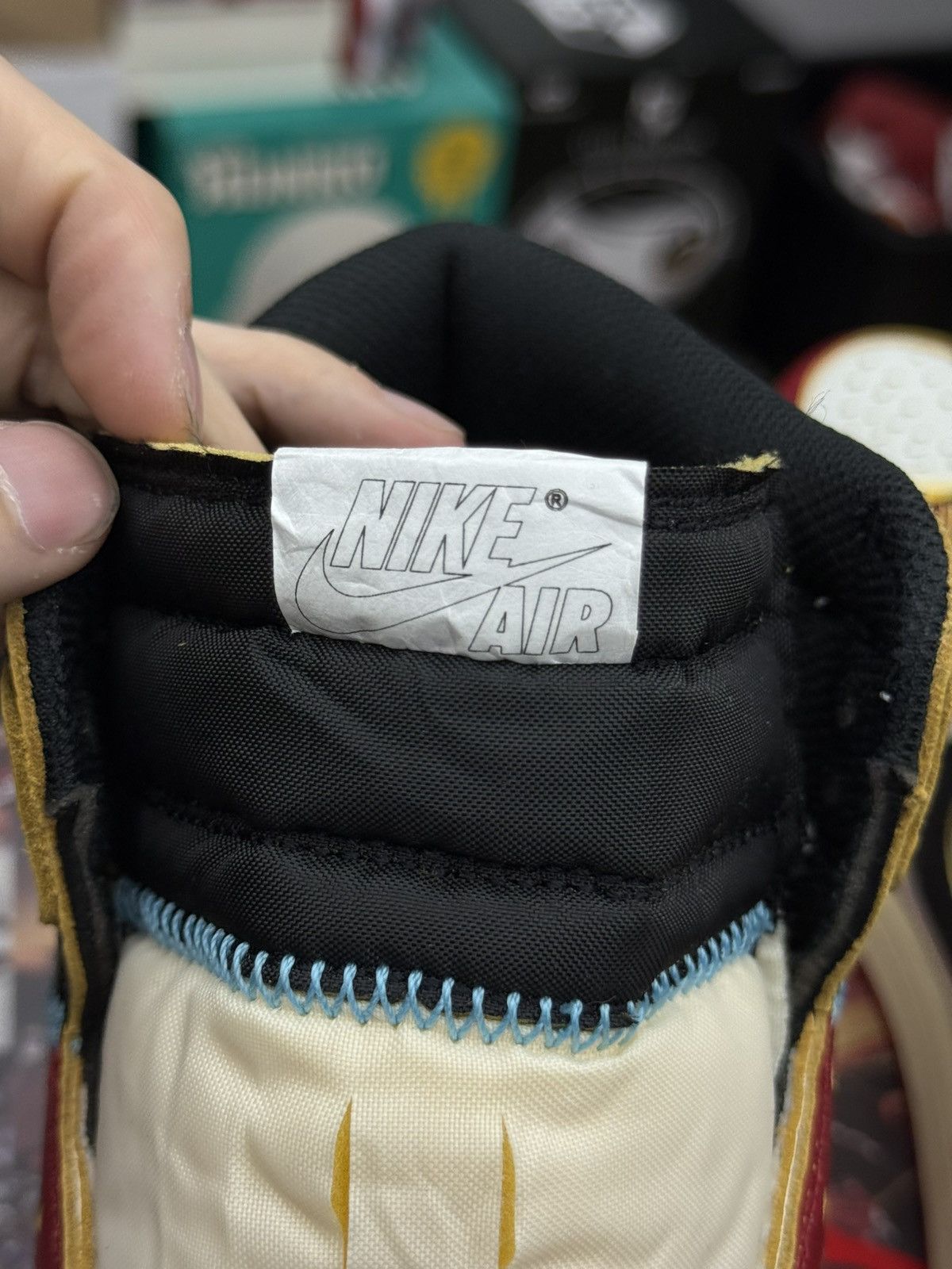 Jordan Brand × Nike Nike Jordan 1 Union (HV8563-600) Size 11.5 (NEW) Size US 11.5 / EU 44-45 - 15 Thumbnail