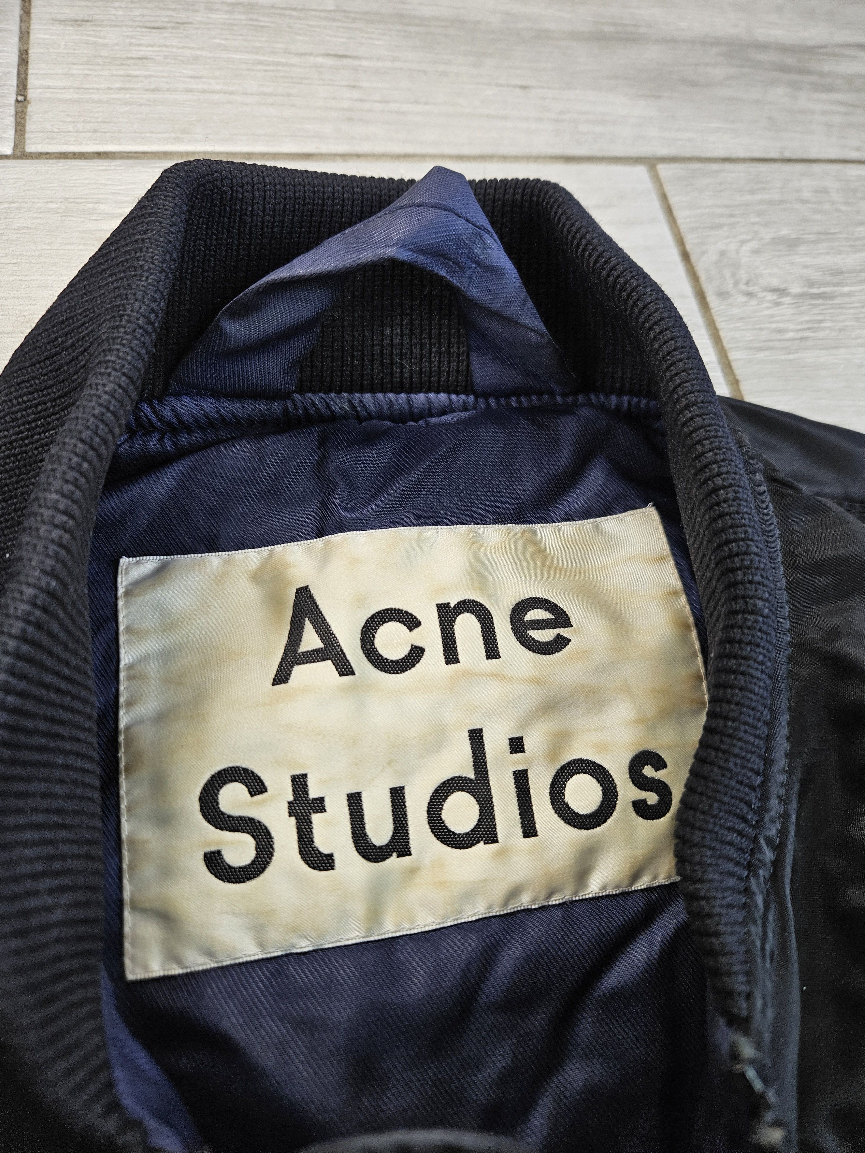 Acne Studios Acne Studio short bomber jacket black Size US S / EU 44-46 / 1 - 2 Thumbnail