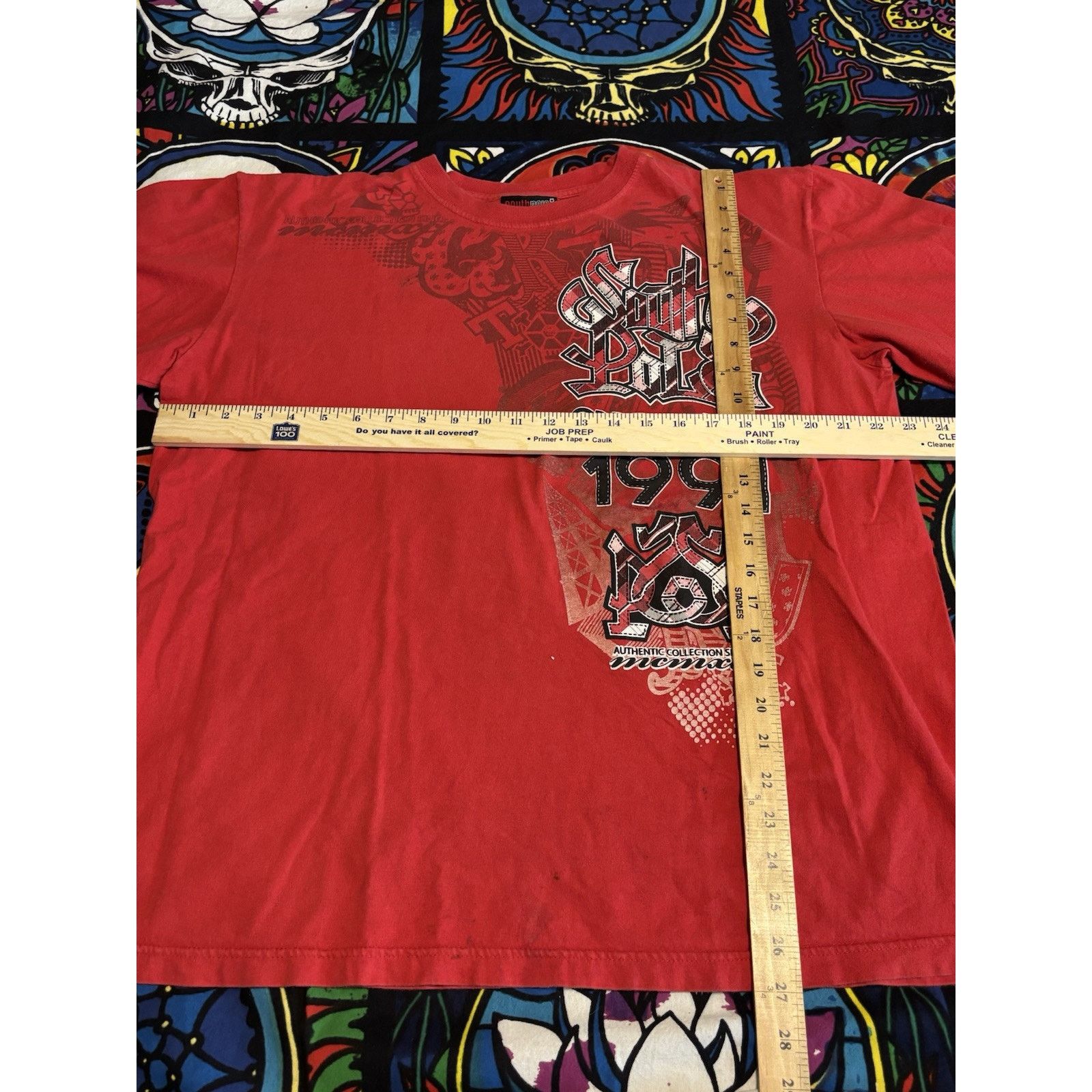Vintage Y2K SouthPole Premium Grunge Streetwear Graphic T Men Xl Size US XL / EU 56 / 4 - 5 Thumbnail