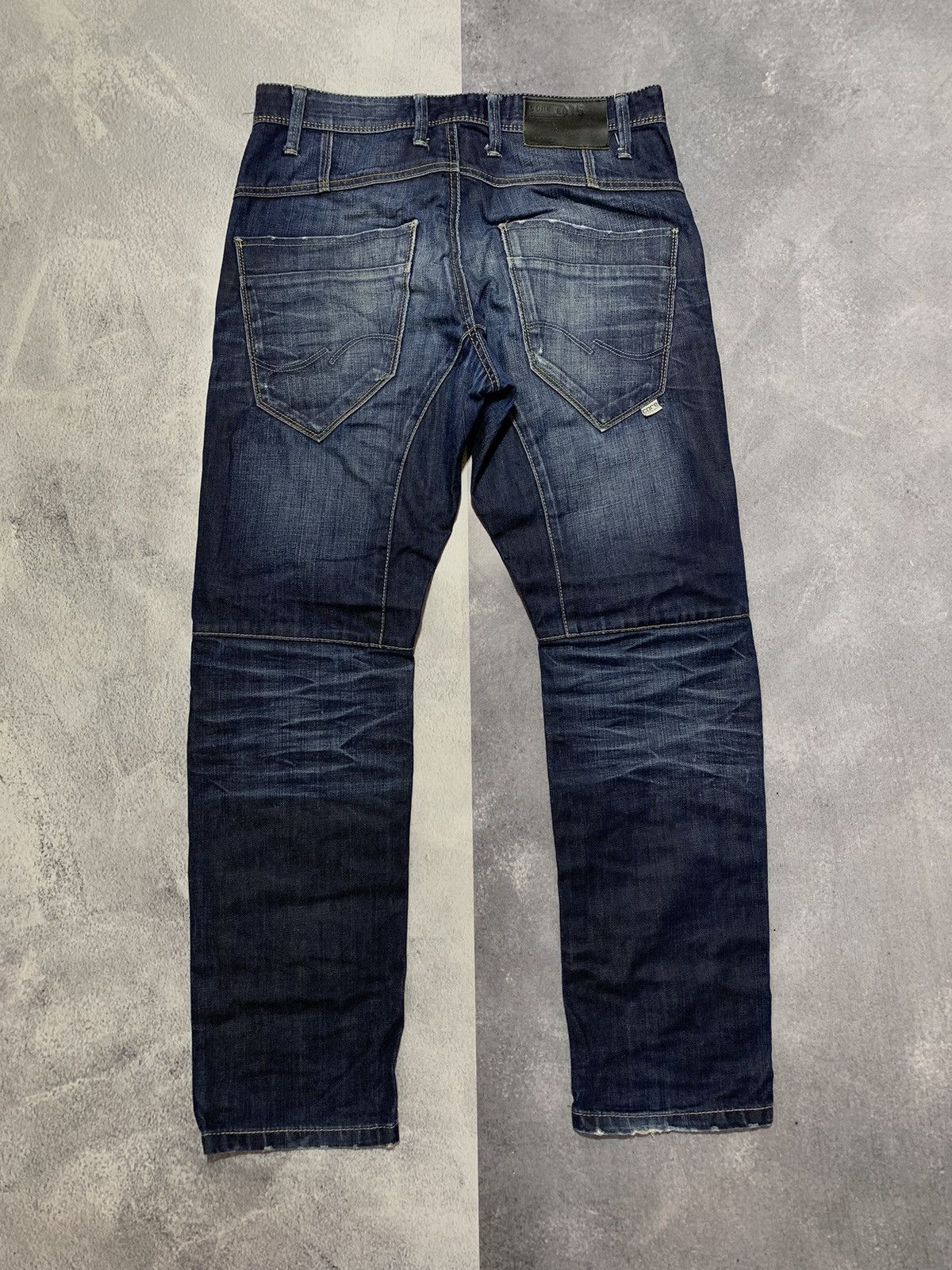 Japanese Brand × Vintage Vintage Y2K Japanese double knee jeans denim style size 32 Size US 32 / EU 48 - 4 Thumbnail