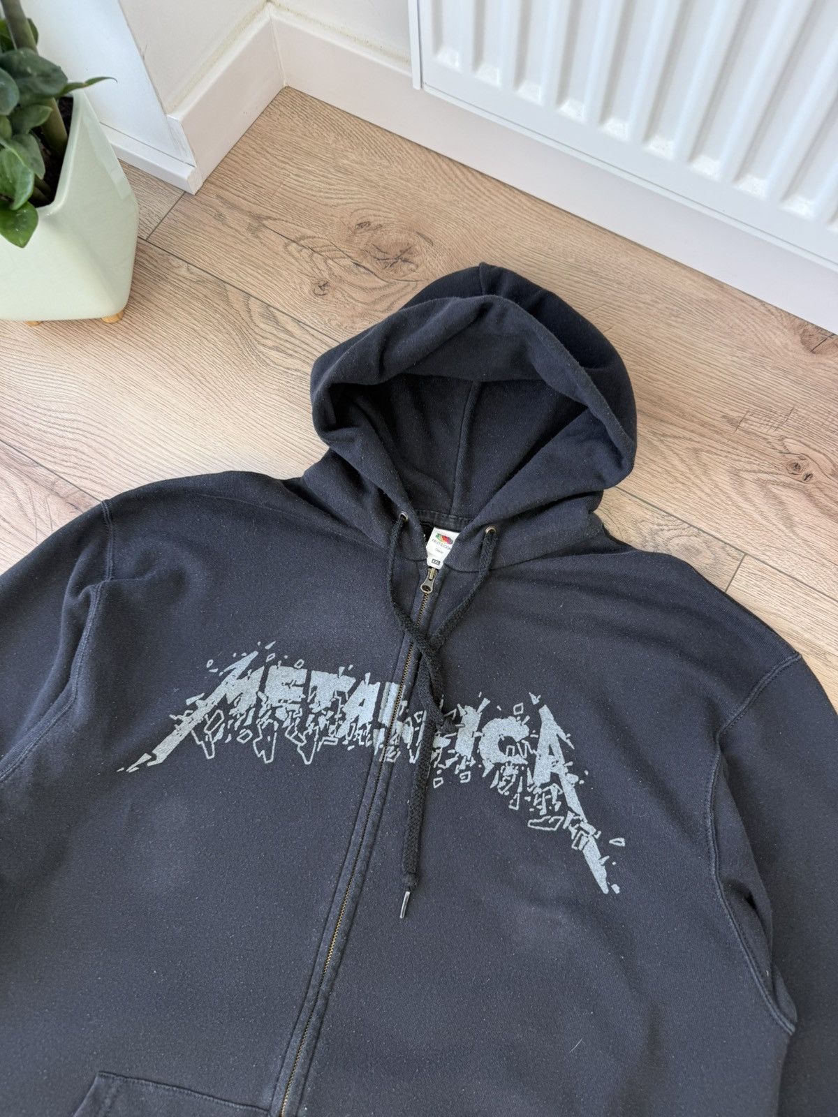 Band Tees Vintage Metallica Zip Big Logo Hoodie Y2K Size US XXL / EU 58 / 5 - 10 Thumbnail
