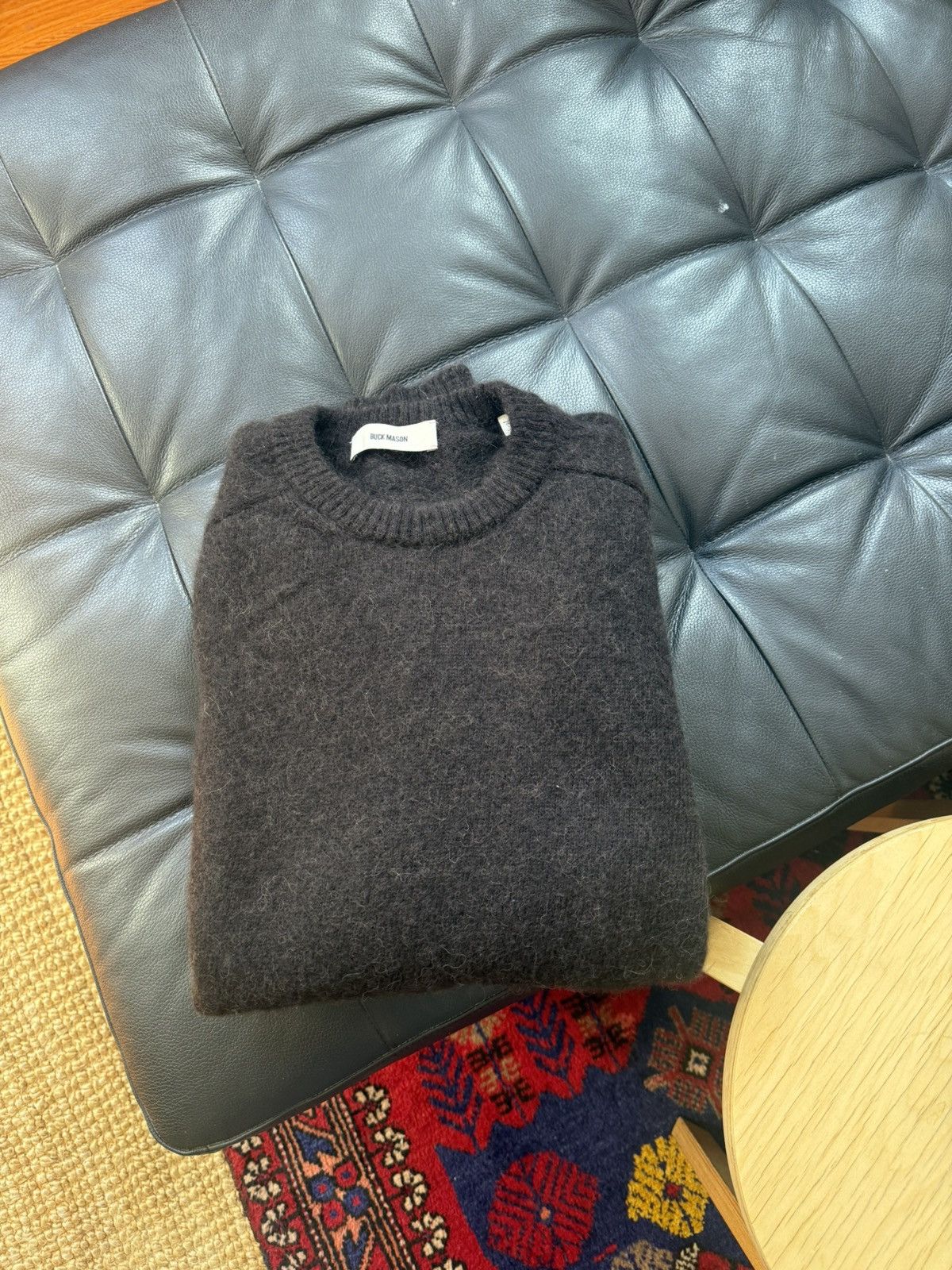 Buck Mason Shaggy Alcapa sweater Size US L / EU 52-54 / 3 - 3 Thumbnail