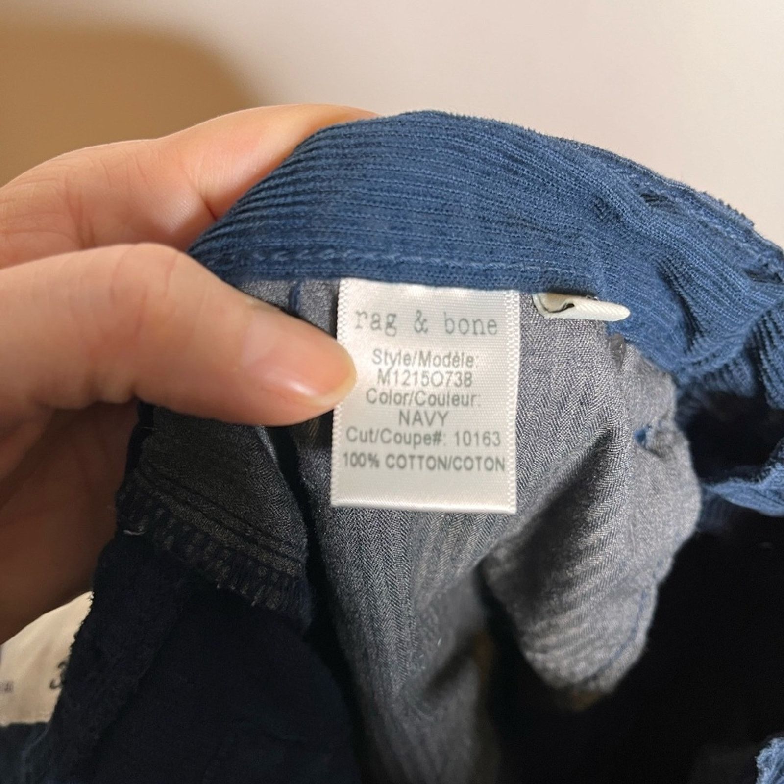 Rag & Bone RAG & BONE Standard Issue Fit 3 Cord - Navy Blue size 30 Size US 30 / EU 46 - 6 Thumbnail