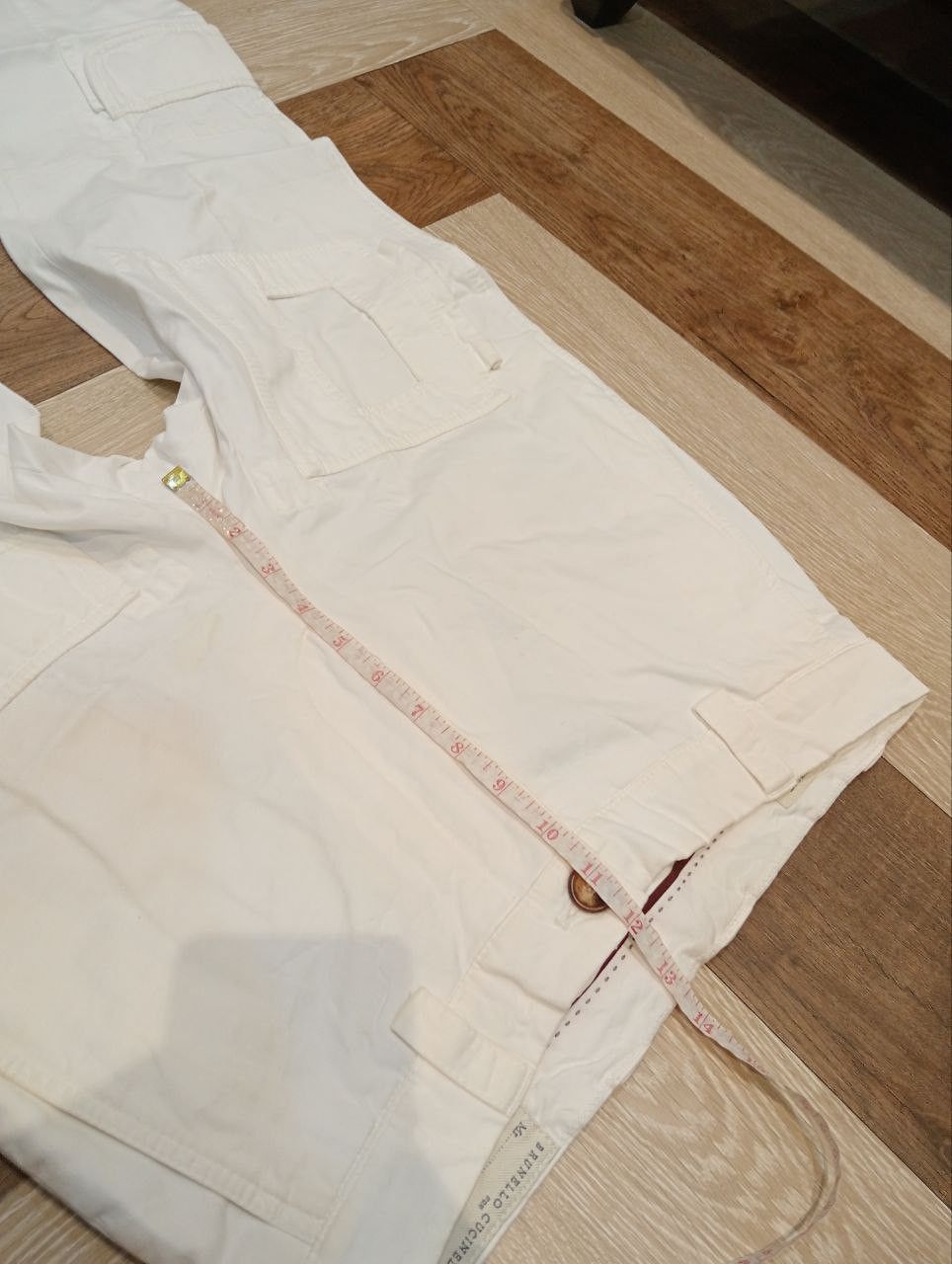Brunello Cucinelli LUXURY BRUNELLO CUCINELLI LEISURE FIT CARGO POCKETS TROUSERS Size US 33 - 16 Thumbnail