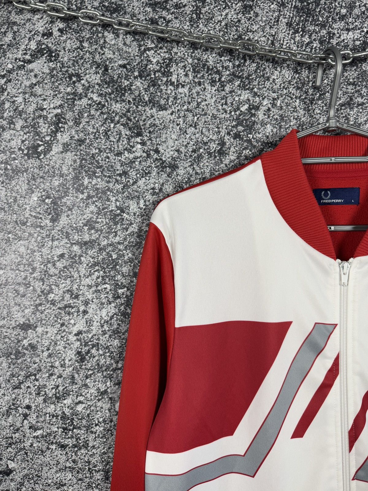Fred Perry Fred Perry Track Jacket Bomber Casual Streetwear Size L Size US L / EU 52-54 / 3 - 3 Thumbnail