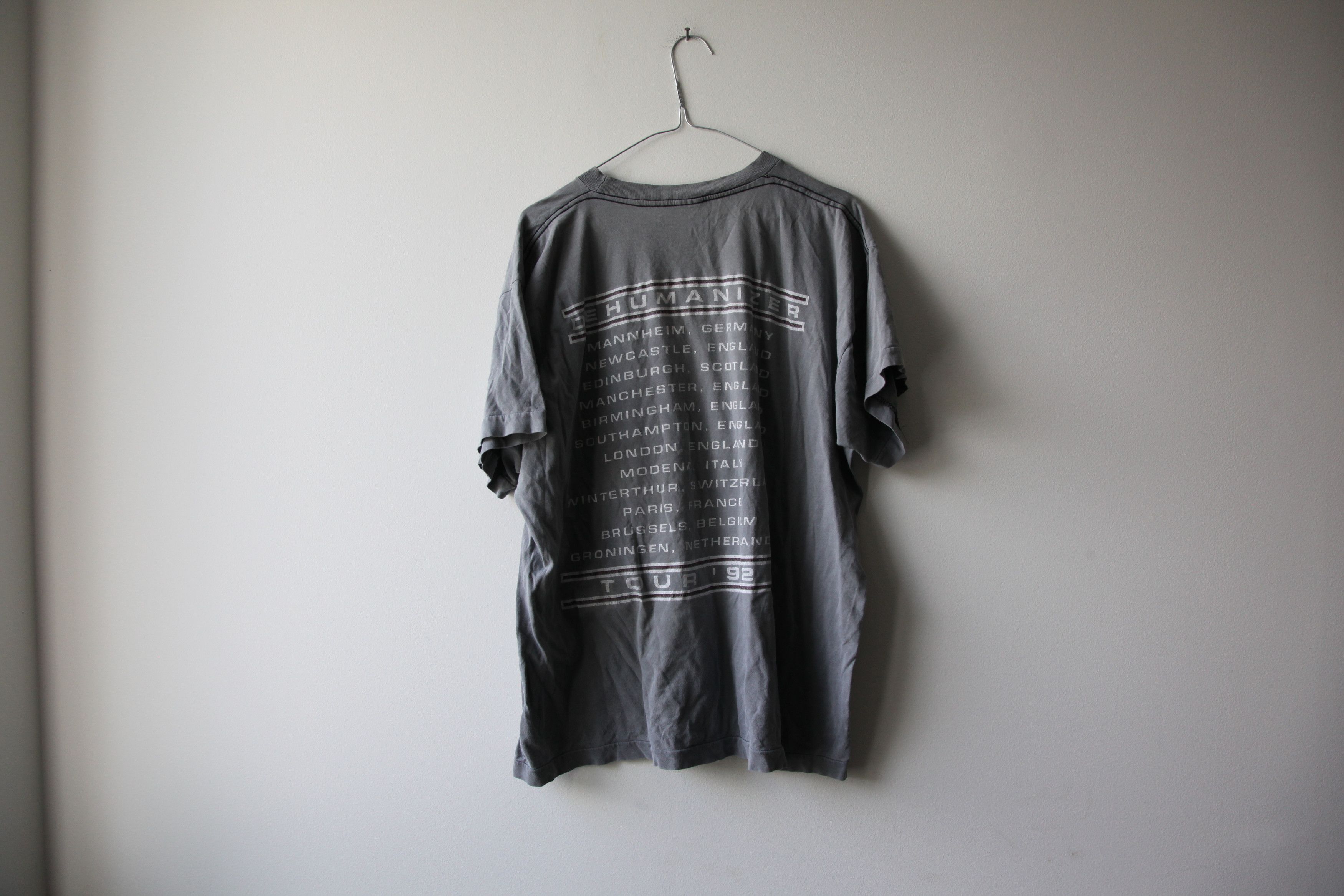 Vintage Vintage 1992 Black Sabbath T-Shirt XL Dehumanizer EU Tour Size US XL / EU 56 / 4 - 3 Thumbnail