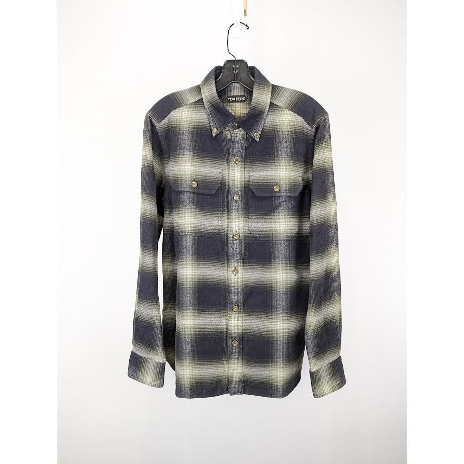 Tom Ford o1rshd1 Q:2 / Button Shirt in Multicolor Size US M / EU 48-50 / 2 - 1 Thumbnail