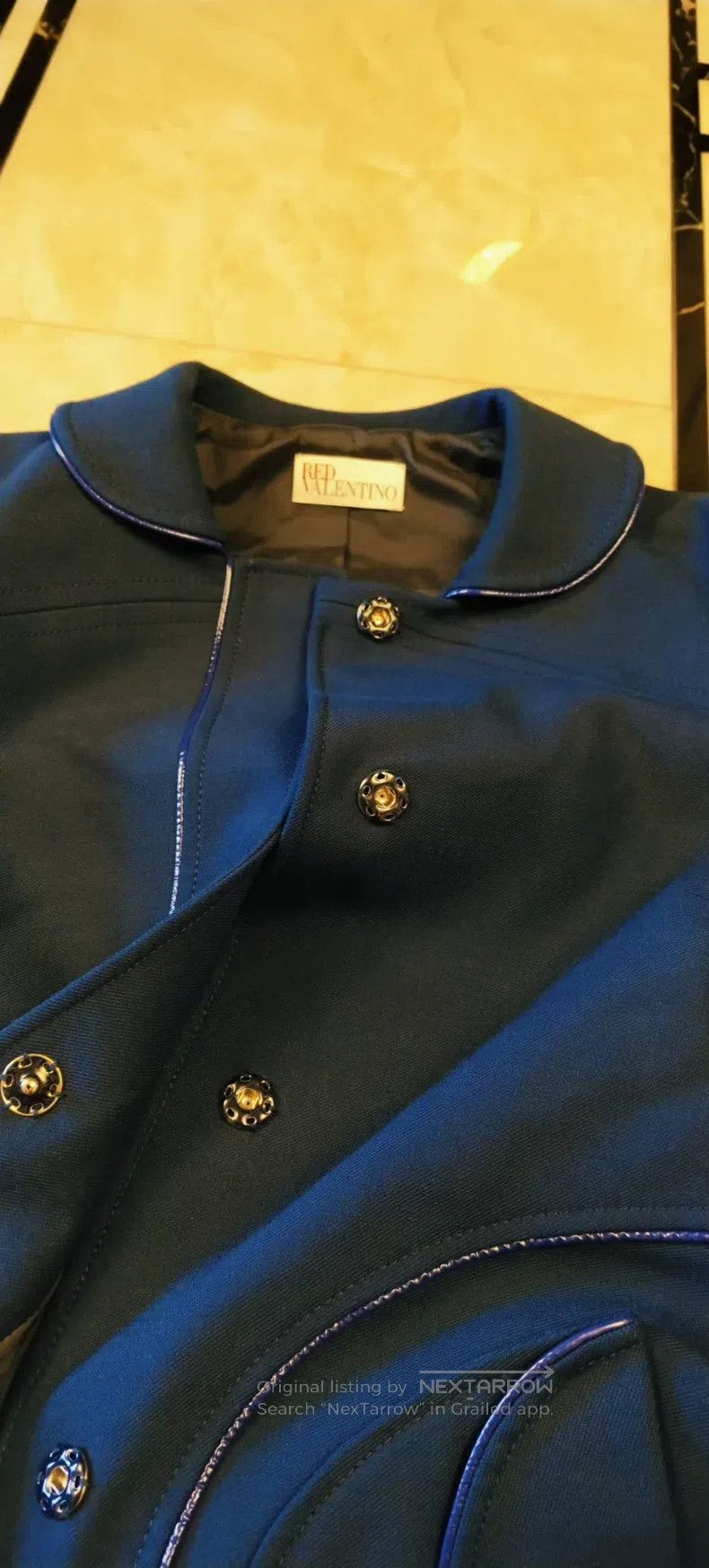 Valentino Valentino Lapel coat Size L / US 10 / IT 46 - 4 Thumbnail