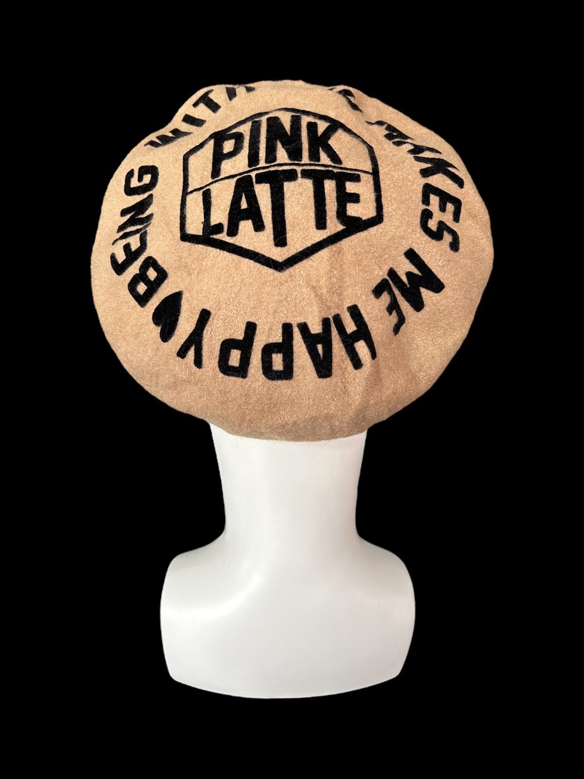 Japanese Brand × Kapital × Vintage Japanese Brand Pink Latte Rare Hats 🎌☠️☠️ Size ONE SIZE - 1 Thumbnail