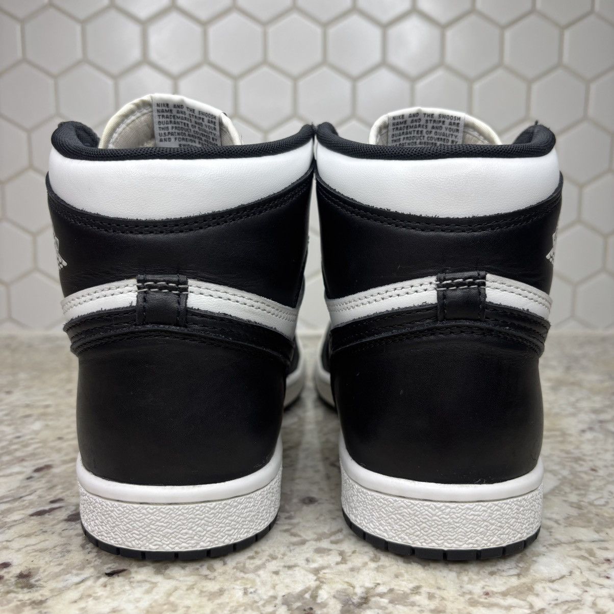 Jordan Brand Size 9 - Jordan 1 Retro '85 OG High Black White CLEAN W/BOX Size US 9 / EU 42 - 8 Thumbnail