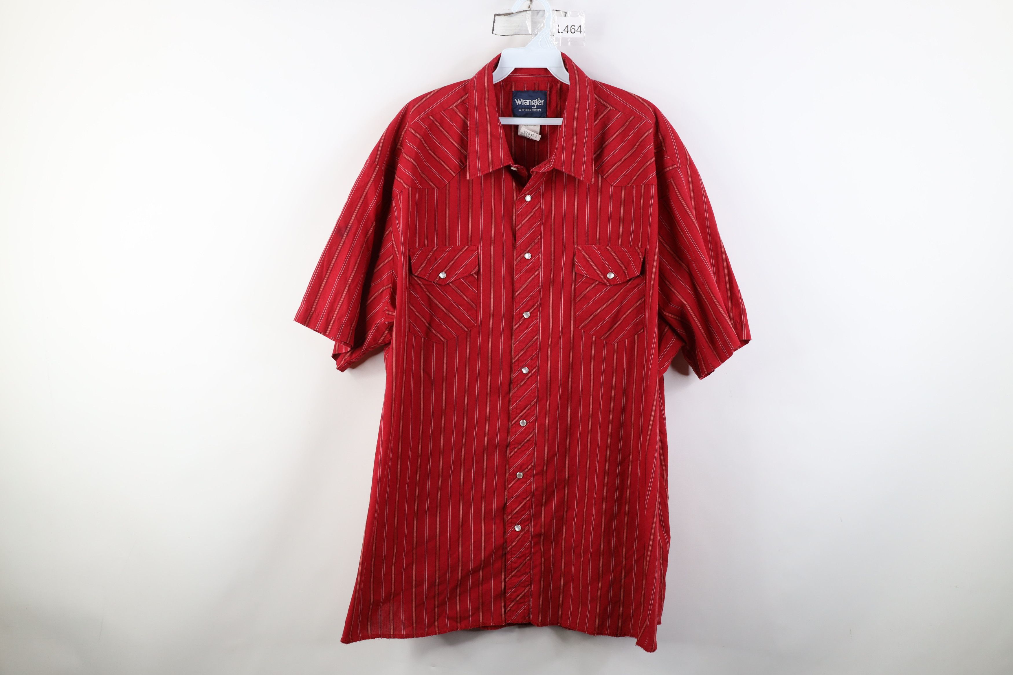 Wrangler Vintage 90s Wrangler Western Rodeo Short Sleeve Button Shirt Size US XXL / EU 58 / 5 - 1 Thumbnail