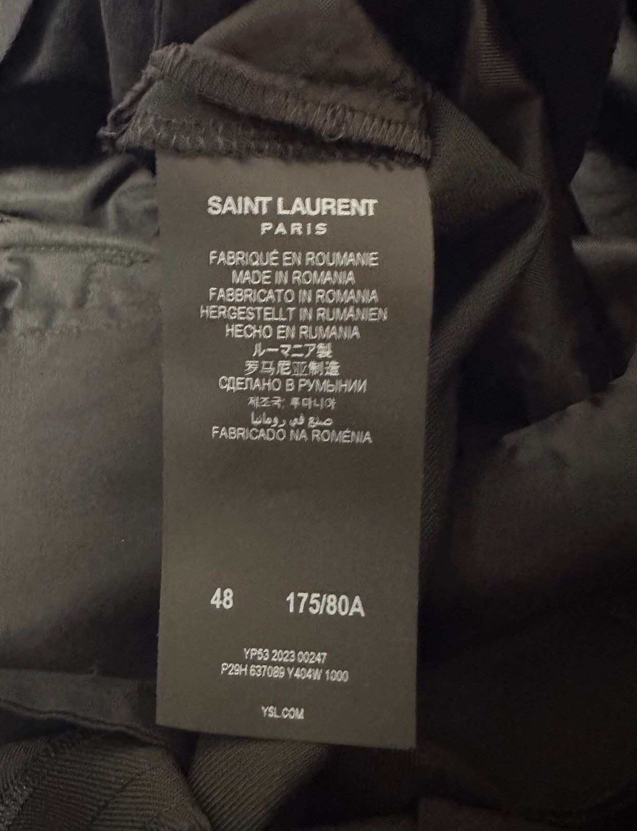 Saint Laurent Paris × Yves Saint Laurent Saint Laurent men's trousers2412-Nextarrow Size US 38 / EU 54 - 4 Thumbnail