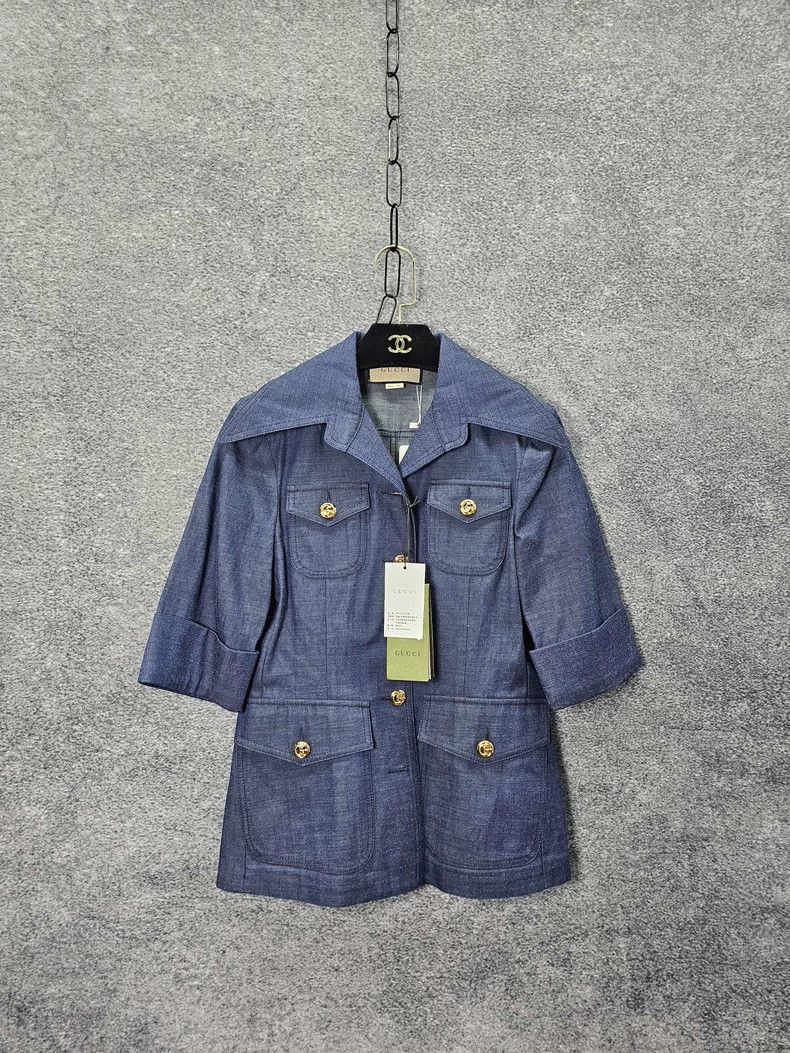 Gucci Gucci Five-Point Sleeve Jacket-2506 Size US M / EU 48-50 / 2 - 1 Thumbnail