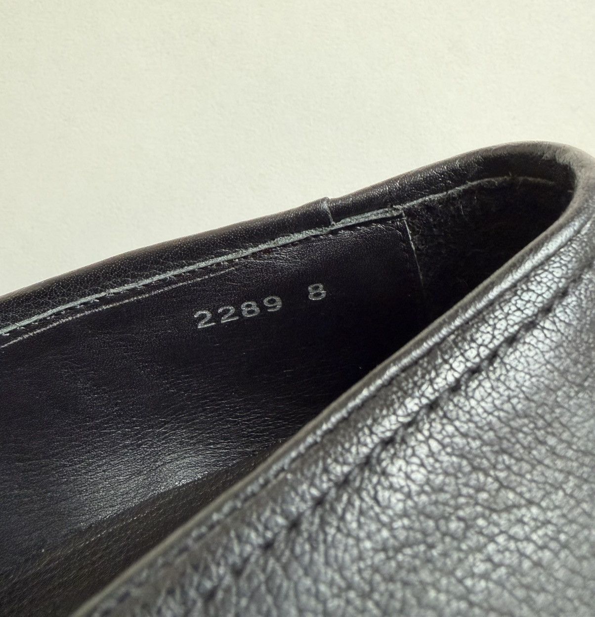 Prada Mid 2000s Black Leather Loafers Size US 9 / EU 42 - 15 Thumbnail