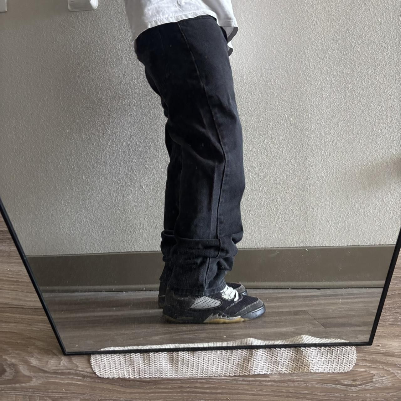 Vintage Crazy Vintage Y2K/2000s Grunge Black Essential Denim Jeans! 31x31 Size US 31 - 2 Thumbnail