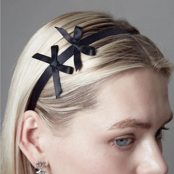 Sandy Liang Sandy Liang Sergio Bow Headband Size ONE SIZE - 1 Thumbnail
