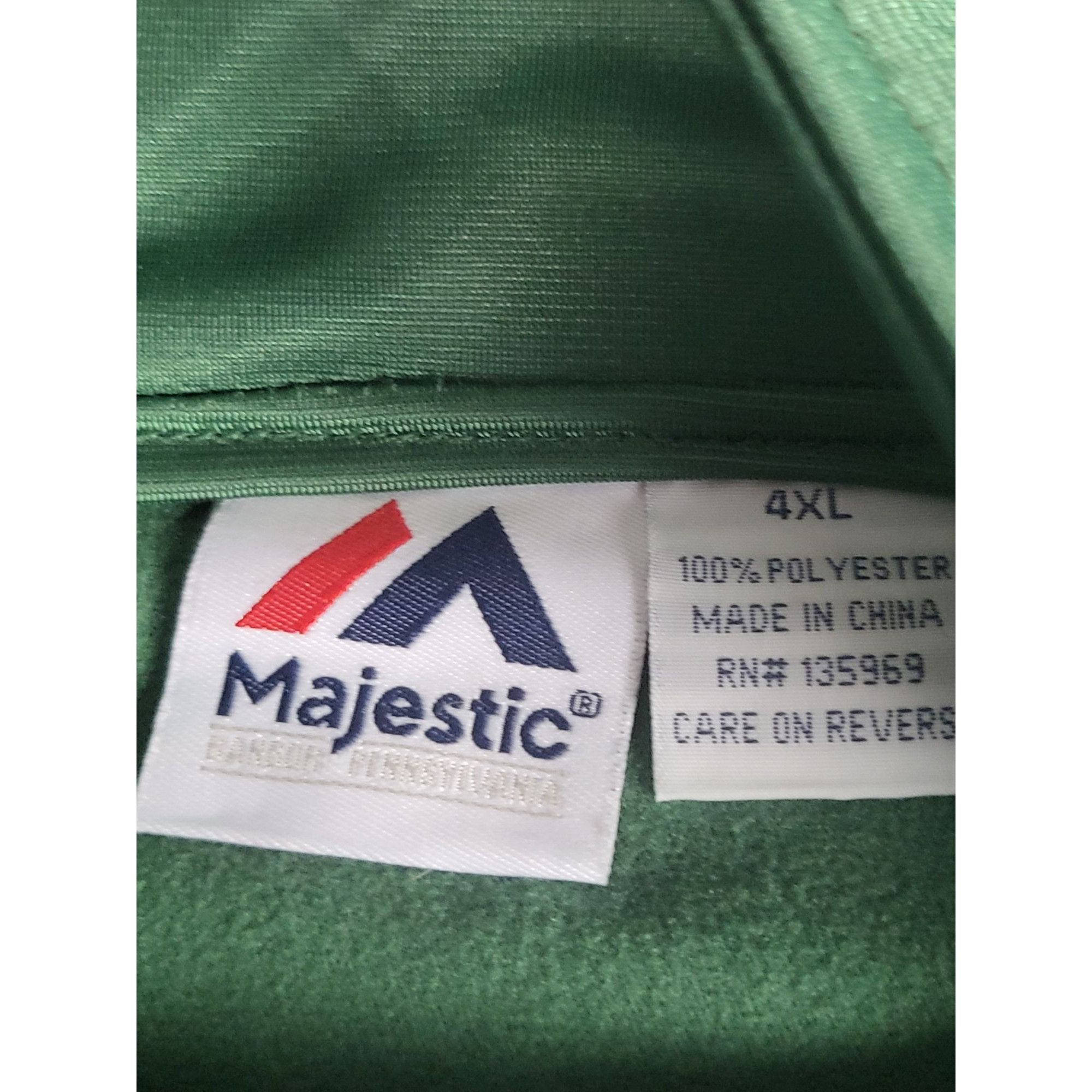 Majestic Green Bay Packers Full Zip Jacket Men Sz 4XL Majestic NFL Au Size US XXL / EU 58 / 5 - 4 Thumbnail