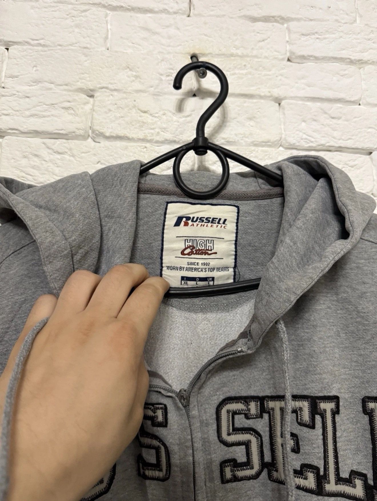 Russell Athletic Vintage Russell Athletic Zip Up Hoodie Sz XL Size US XL / EU 56 / 4 - 4 Thumbnail