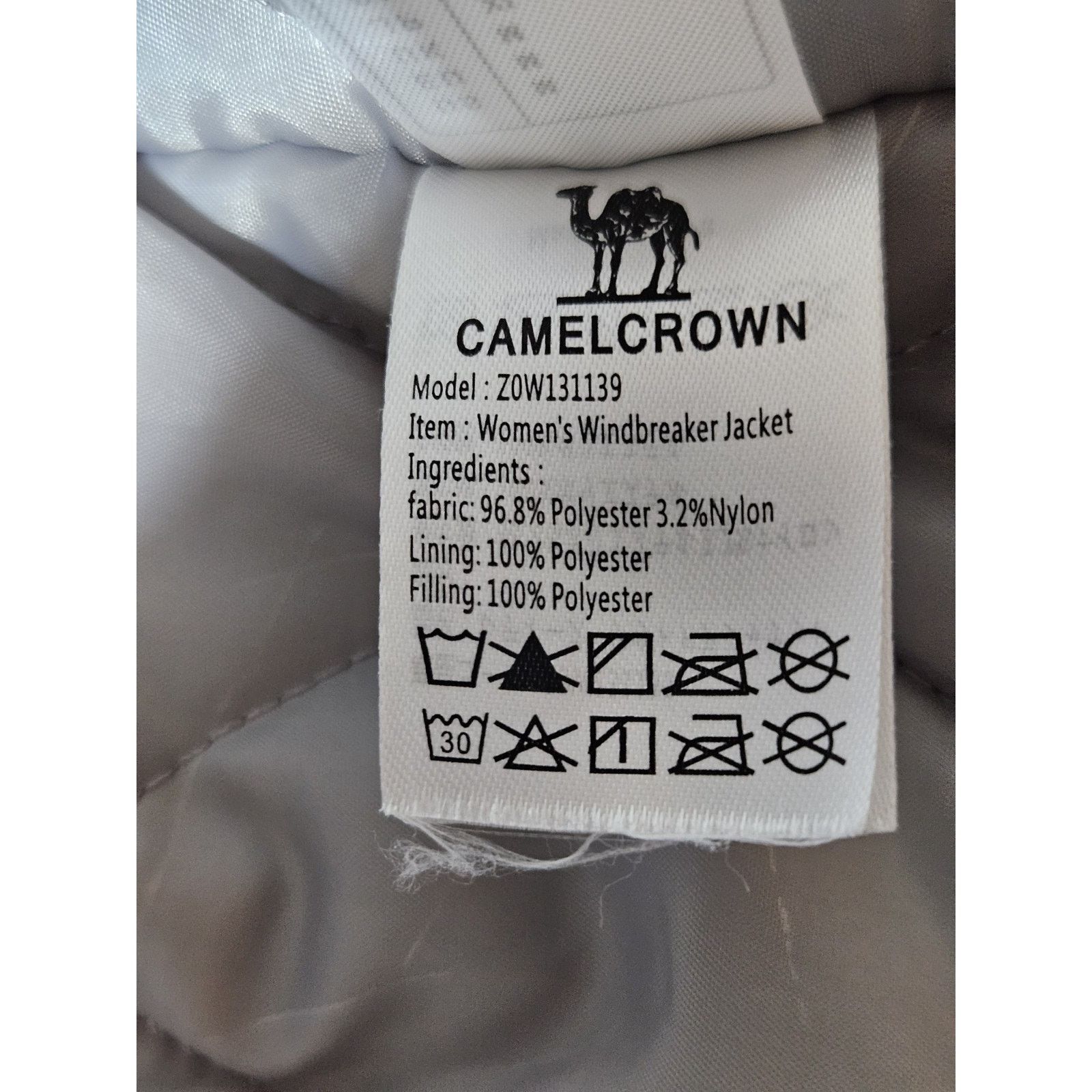 Other CAMEL CROWN Hooded Jacket Full Zip Women Medium Fleece Lined Size M / US 6-8 / IT 42-44 - 12 Thumbnail