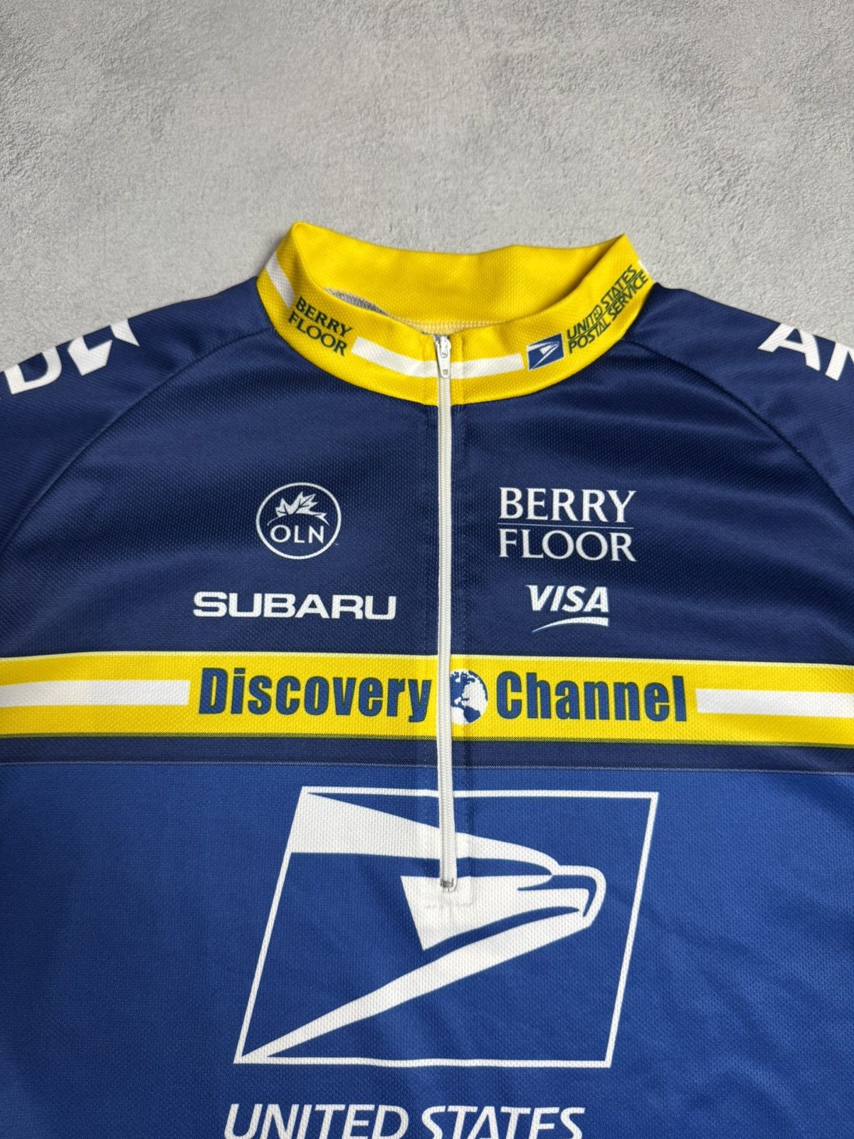 Nike United States Postal Service Trek Bike Cycling Jersey Nike Size US L / EU 52-54 / 3 - 5 Thumbnail