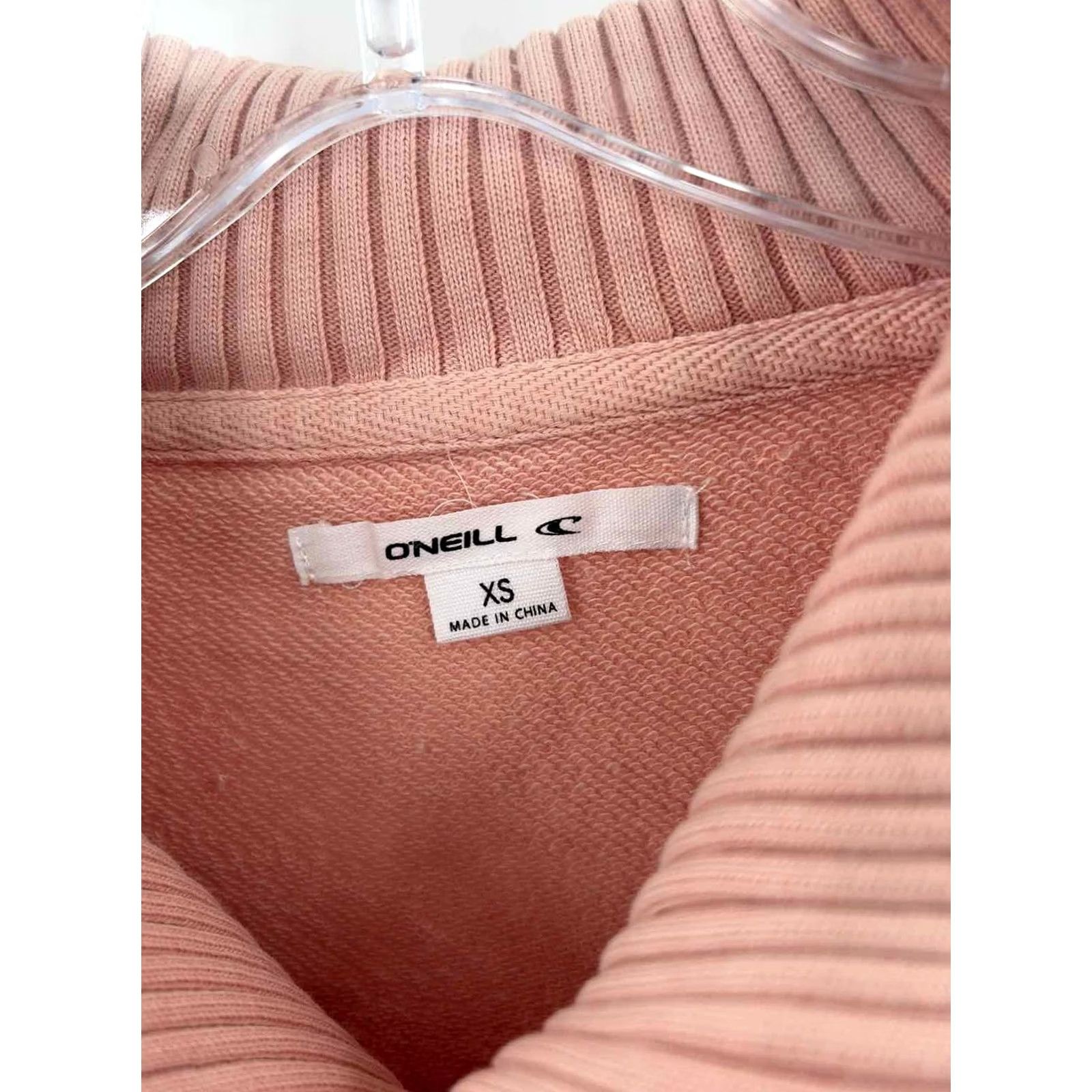 O'Neill O'Neill Pink Sweatshirt Adult XS Size XS / US 0-2 / IT 36-38 - 3 Thumbnail
