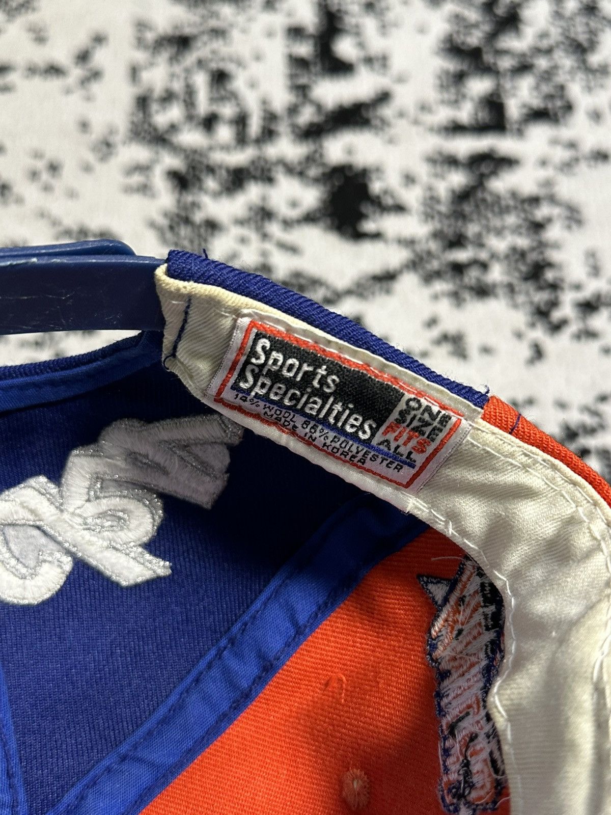 Sports Specialties Vintage 90s NBA New York Knicks Backscrip Hat Size ONE SIZE - 9 Thumbnail