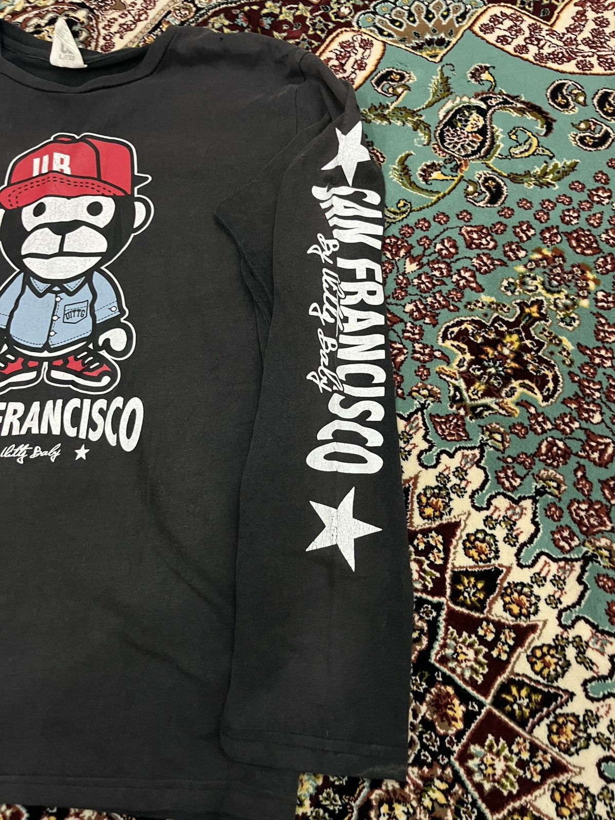 Hysteric Glamour 💥Sunfaded UITTG BABY Baby Milo Rip Off Brand Size US L / EU 52-54 / 3 - 8 Thumbnail