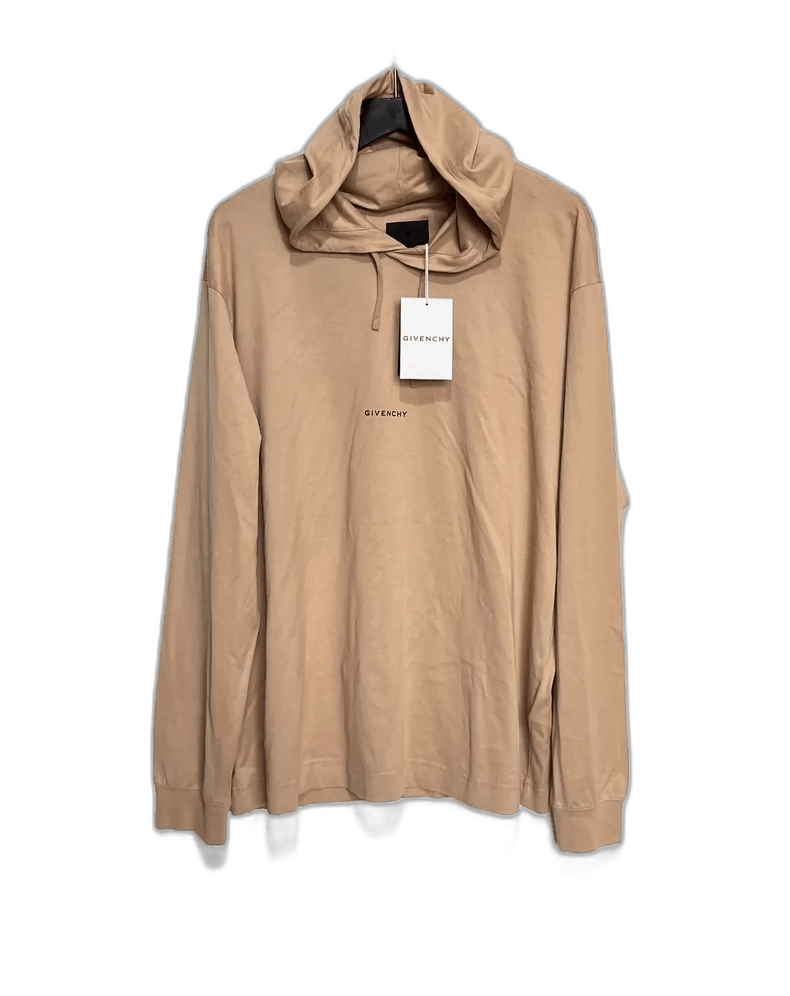 Givenchy Givenchy Logo Hooded Long Sleeve T-Shirt Size US XXL / EU 58 / 5 - 1 Thumbnail
