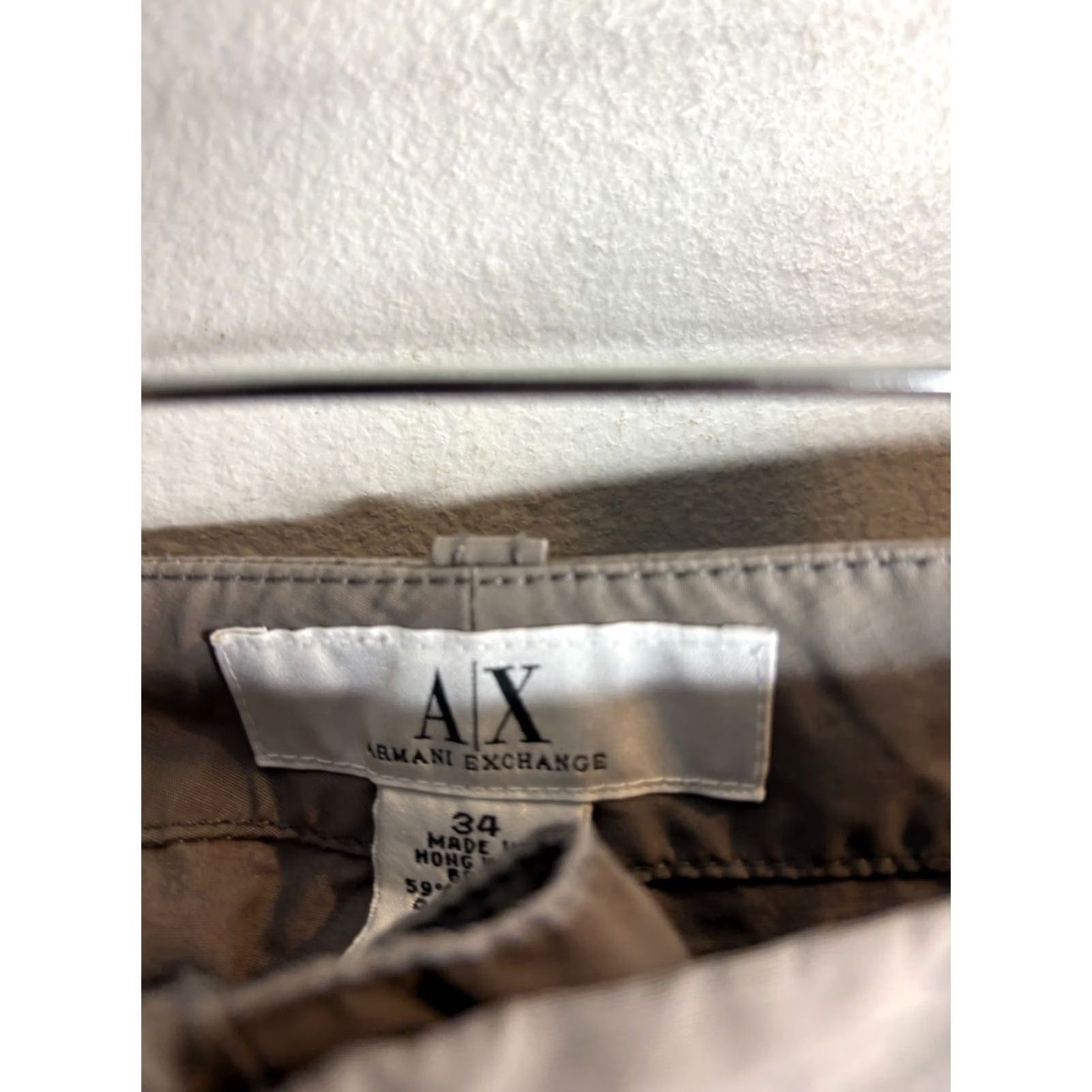 Armani Exchange VINTAGE Armani Exchange Pants Size 34 Gray Track Pants Activewear Drawstring Men Y2K Size US 34 / EU 50 - 3 Thumbnail