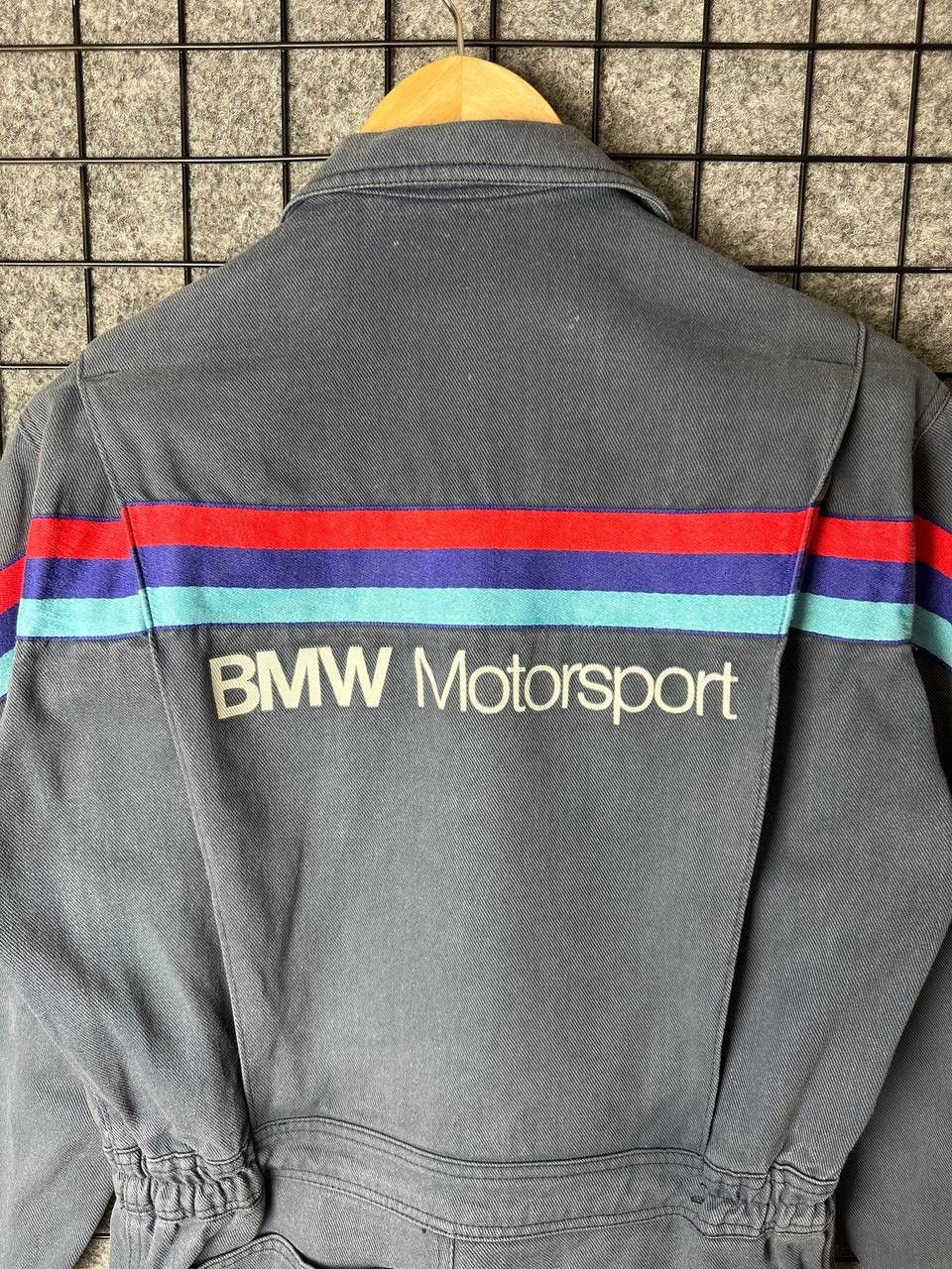 BMW VTG 1970s Or 1980s BMW Denim Racing Suit 1970-1989 Size US 32 / EU 48 - 3 Thumbnail