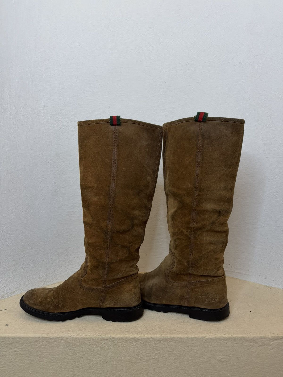 Gucci Vintage Gucci High Boots Brown Woman’s Size 37,5 Size US 7.5 / IT 37.5 - 1 Thumbnail