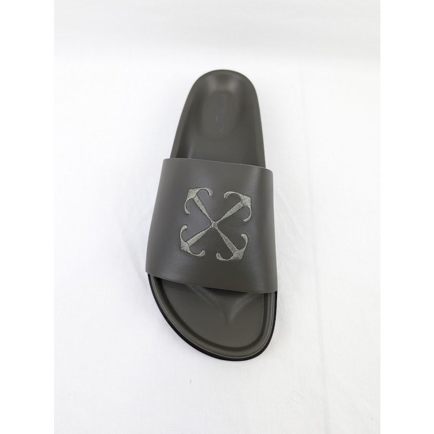 Off-White o1rshd1 Pool Time Slider in Military Green Size US 9 / EU 42 - 5 Thumbnail